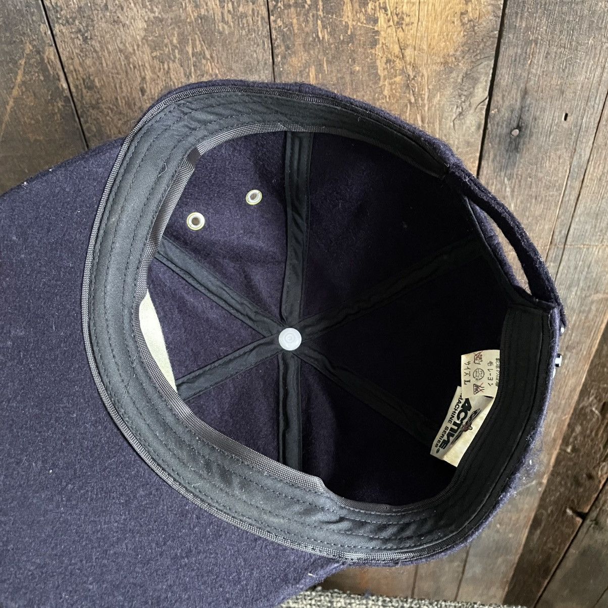 Mercedes-Benz × Vintage Vintage Mercedez Benz 7panel Wool hat Size ONE SIZE - 6 Thumbnail