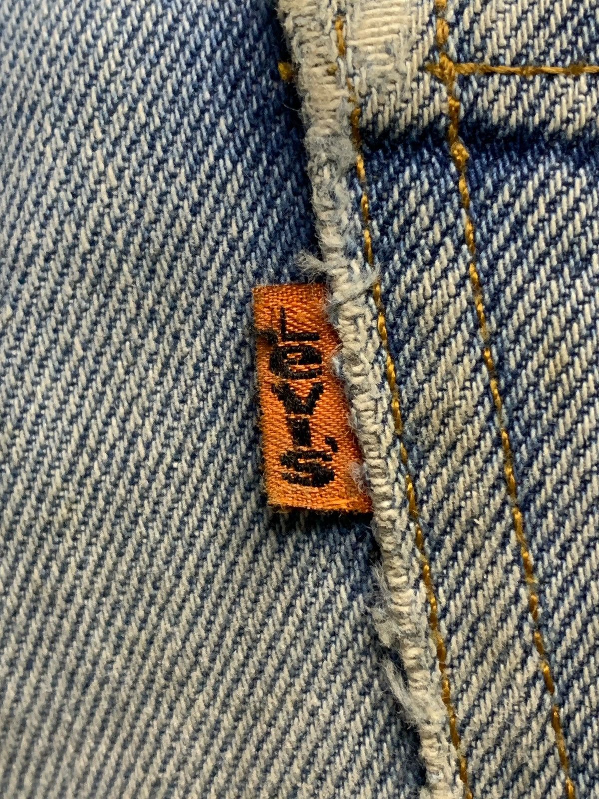 Levi's × Levi's Vintage Clothing Vintage 80s Levis 509 Orange Tab Distressed Mud Wash Jeans Size US 29 - 7 Thumbnail