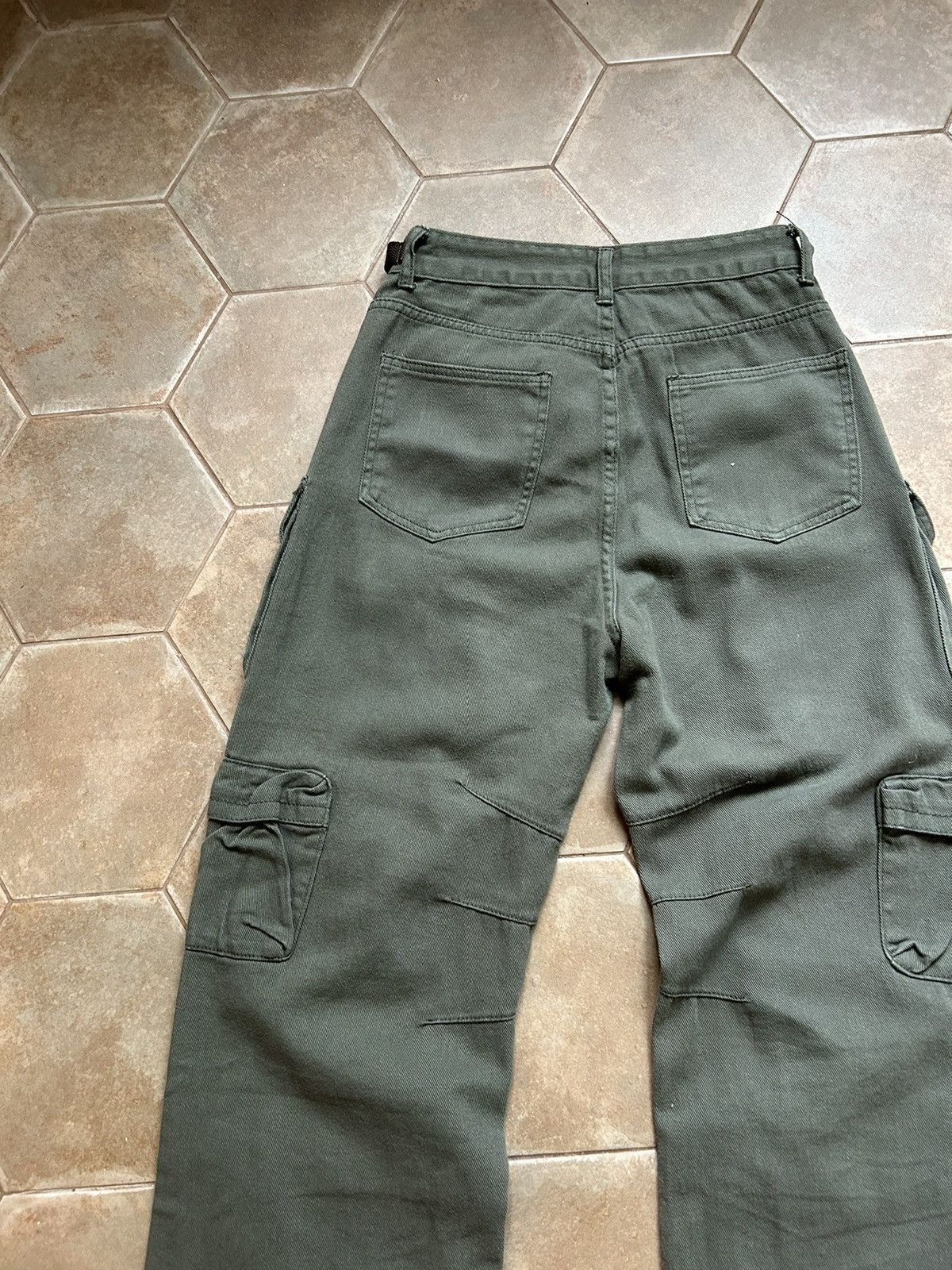 If Six Was Nine AVANT-GARDE RARE CARGO PANTS DRILL Y2K Size 28" / US 6 / IT 42 - 6 Thumbnail