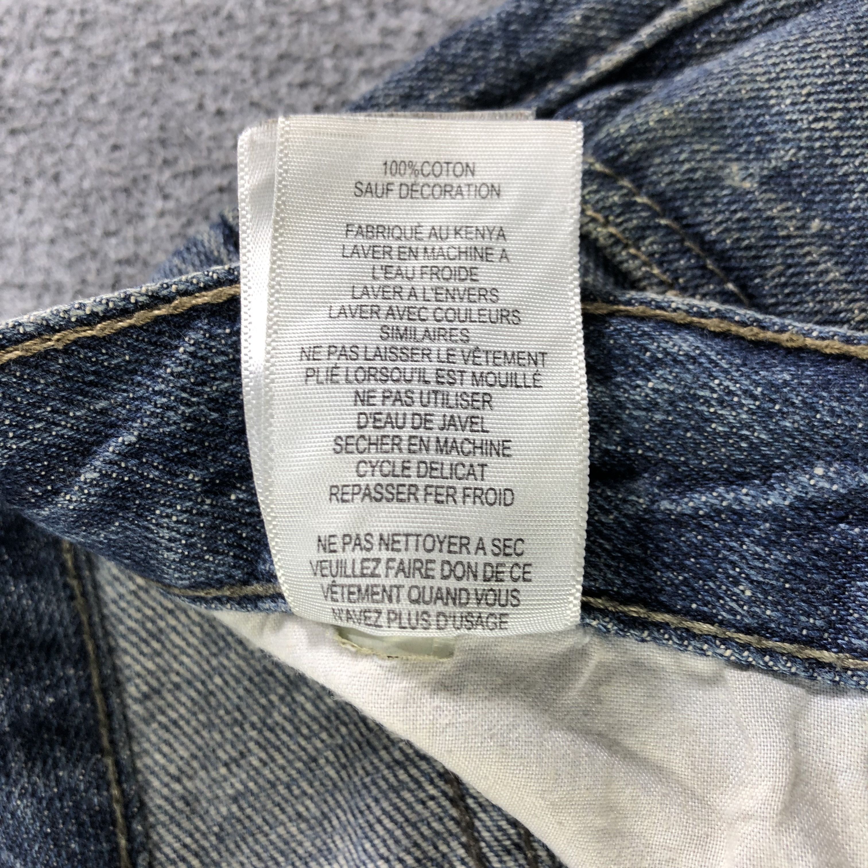 Levi's Vintage Blue Wash Levis 511 Jeans-J3123 Size US 32 / EU 48 - 11 Thumbnail