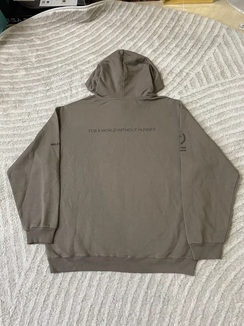 Balenciaga Balenciaga Food Program Solid Color Hoodie Size US M / EU 48-50 / 2 - 2 Thumbnail