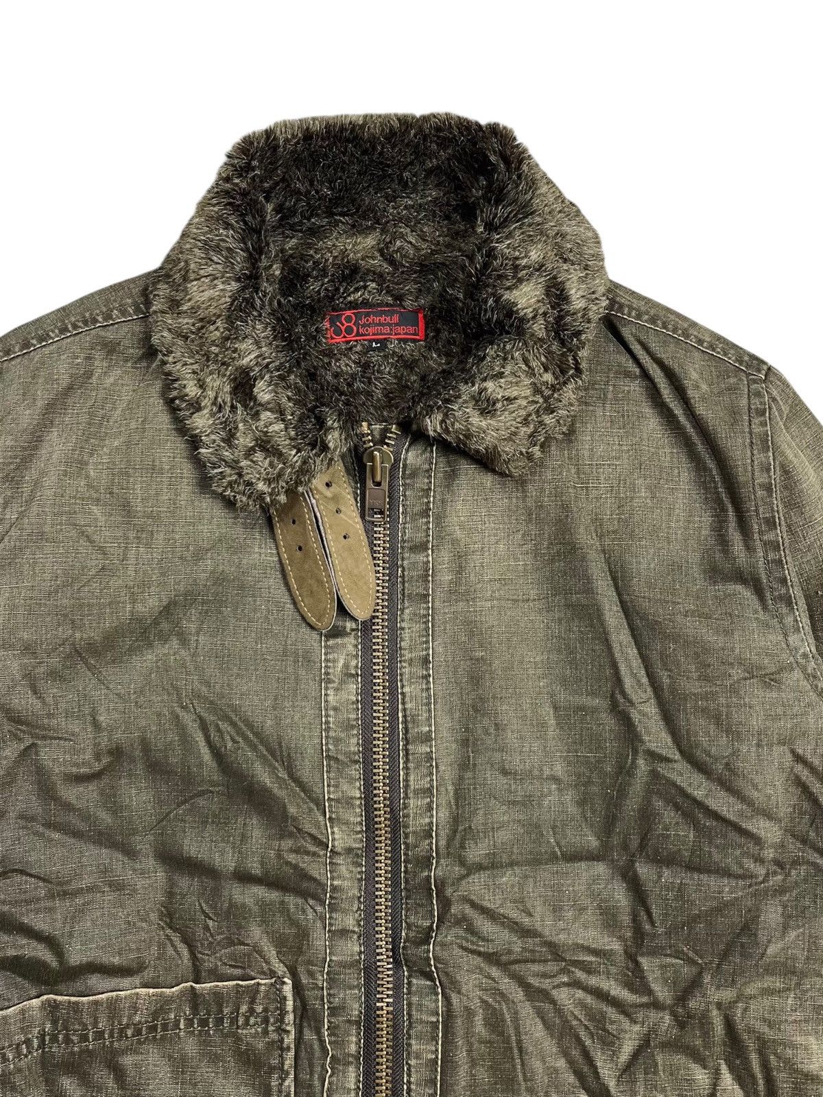 If Six Was Nine 1990s Johnbull - Fuzzy Liner Apocalypse Jacket Size US M / EU 48-50 / 2 - 7 Thumbnail