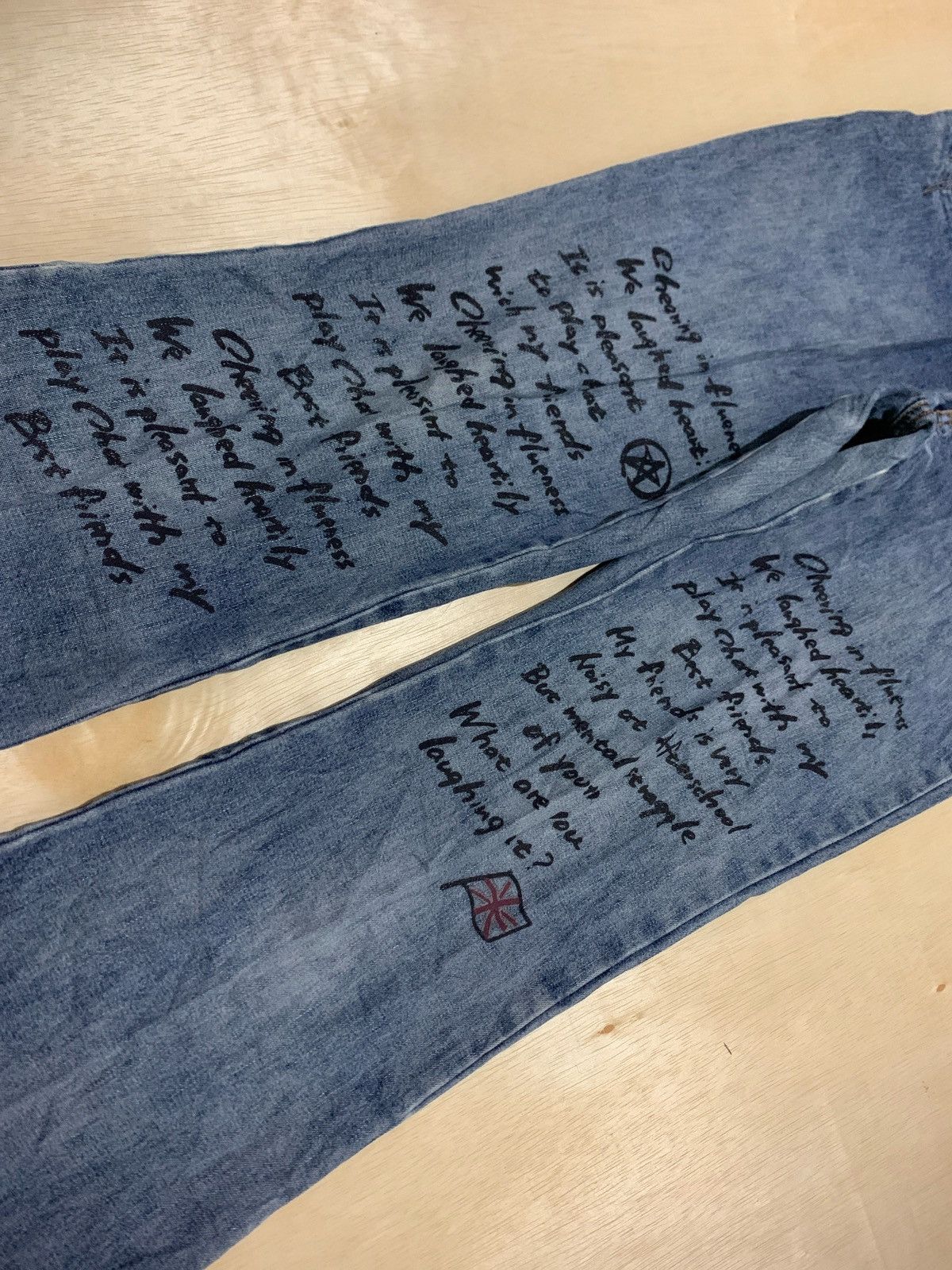 Hysteric Glamour × If Six Was Nine × Japanese Brand Vintage Flare Jeans Back&Forth Bootcut Size US 27 - 5 Thumbnail