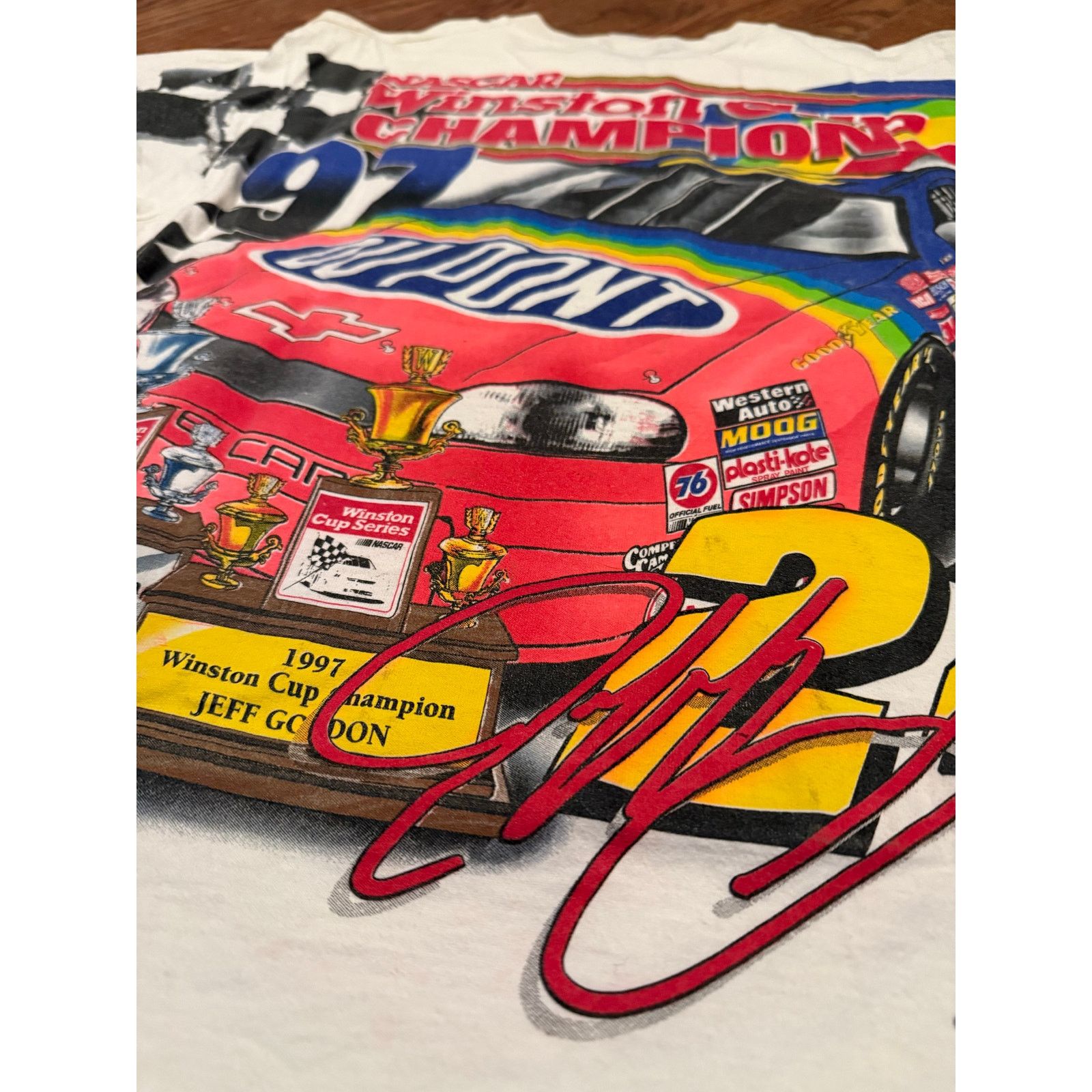 Chase Authentics 1997 Chase Authentic Jeff Gordon Champion AOP Size US L / EU 52-54 / 3 - 6 Thumbnail