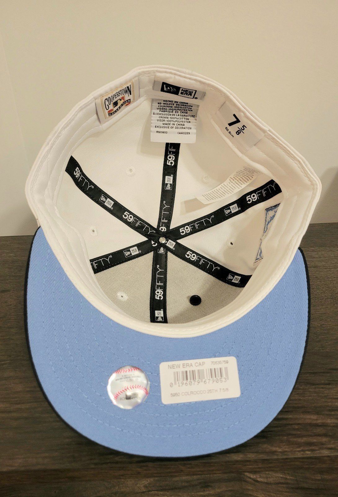 New Era *Firm* 7 5/8 Fam Cap Colorado Rockies Fitted Hat Size ONE SIZE - 6 Thumbnail