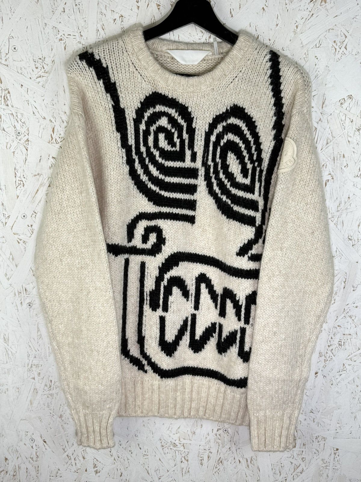 Moncler Moncler Genius 2 1952 Skull Intarsia Chunky Knit Sweater M Size US M / EU 48-50 / 2 - 1 Thumbnail