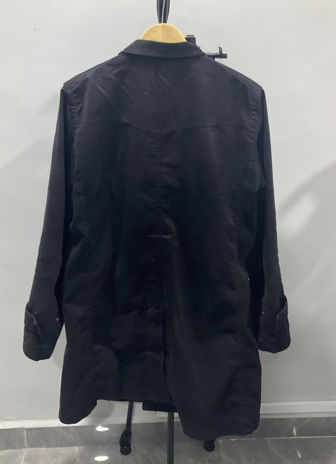 Other Comme Ca Ism sweat leather long coat Size US M / EU 48-50 / 2 - 6 Thumbnail