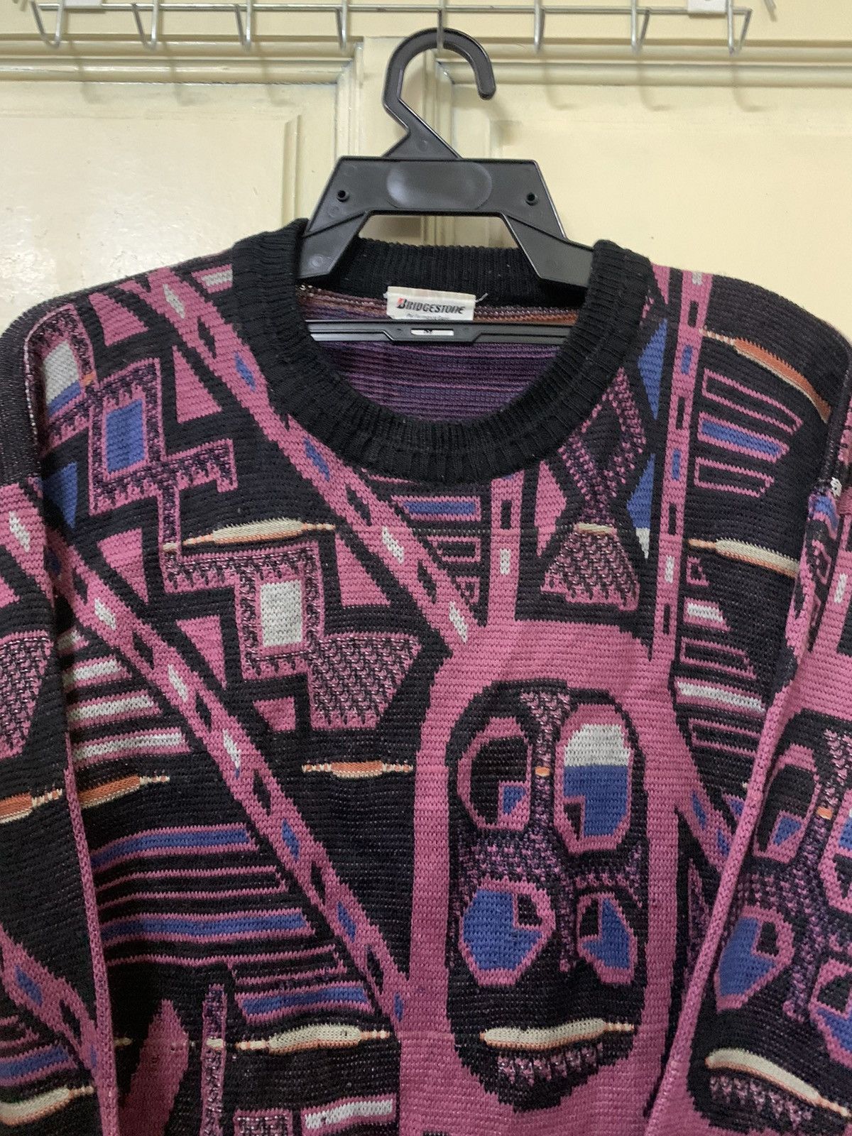 Sports Specialties × Vintage Vintage Bridgestone Racing Overprint Sweater Knit Size US M / EU 48-50 / 2 - 6 Thumbnail