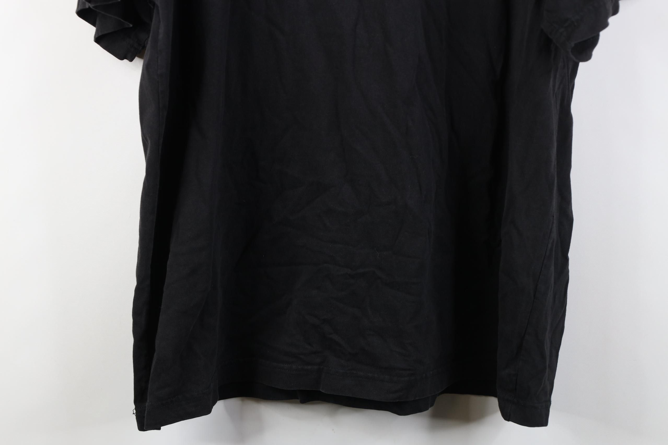 Vintage Vintage 90s Streetwear Cotton Short Sleeve T-Shirt Black Size US L / EU 52-54 / 3 - 12 Thumbnail