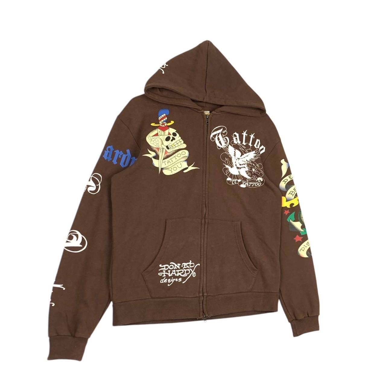 Christian Audigier Vintage Hoodie Ed Hardy By Christian Audigier Size M Size US M / EU 48-50 / 2 - 6 Thumbnail