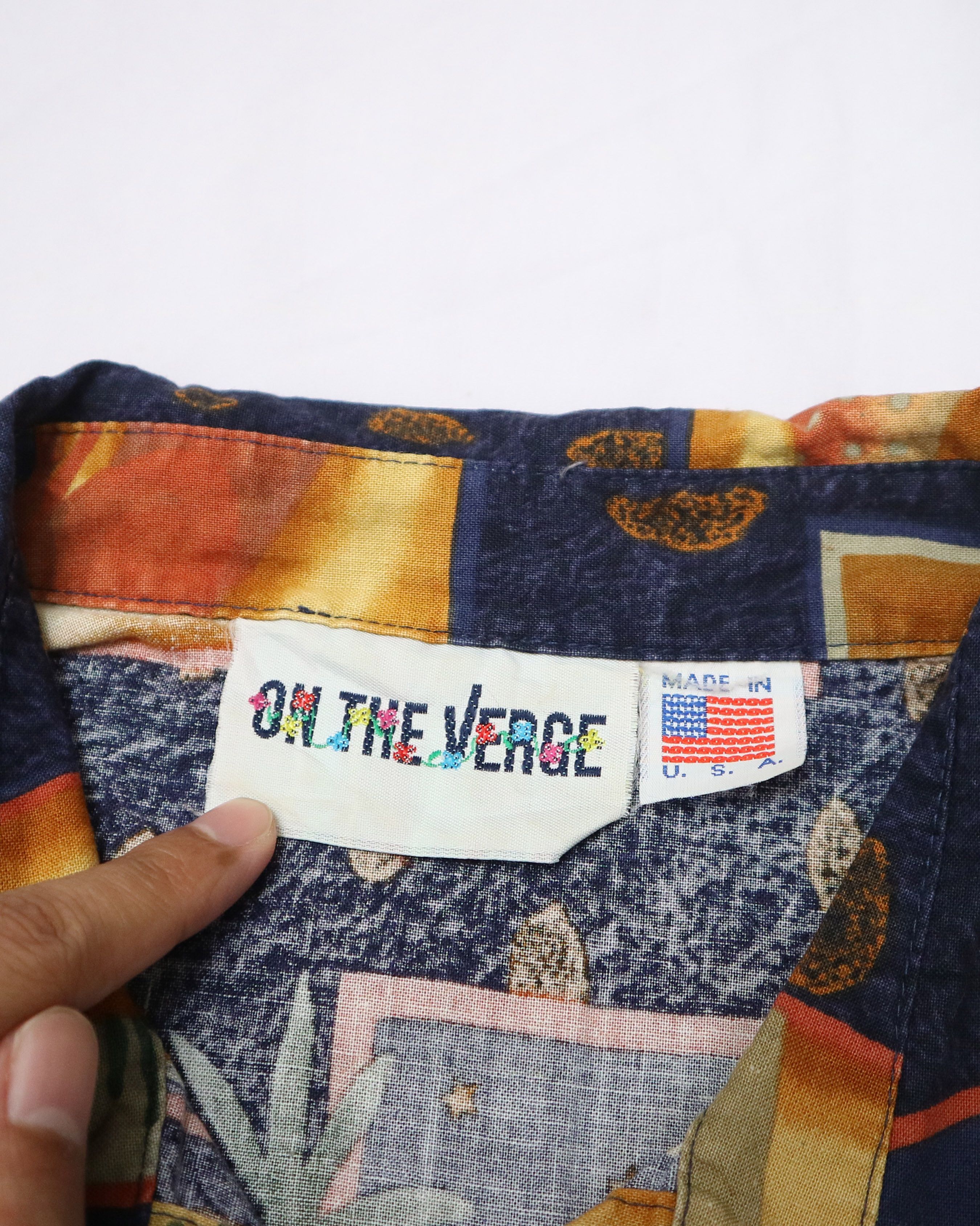 Vintage ON THE VERGE shirt Size US M / EU 48-50 / 2 - 5 Thumbnail