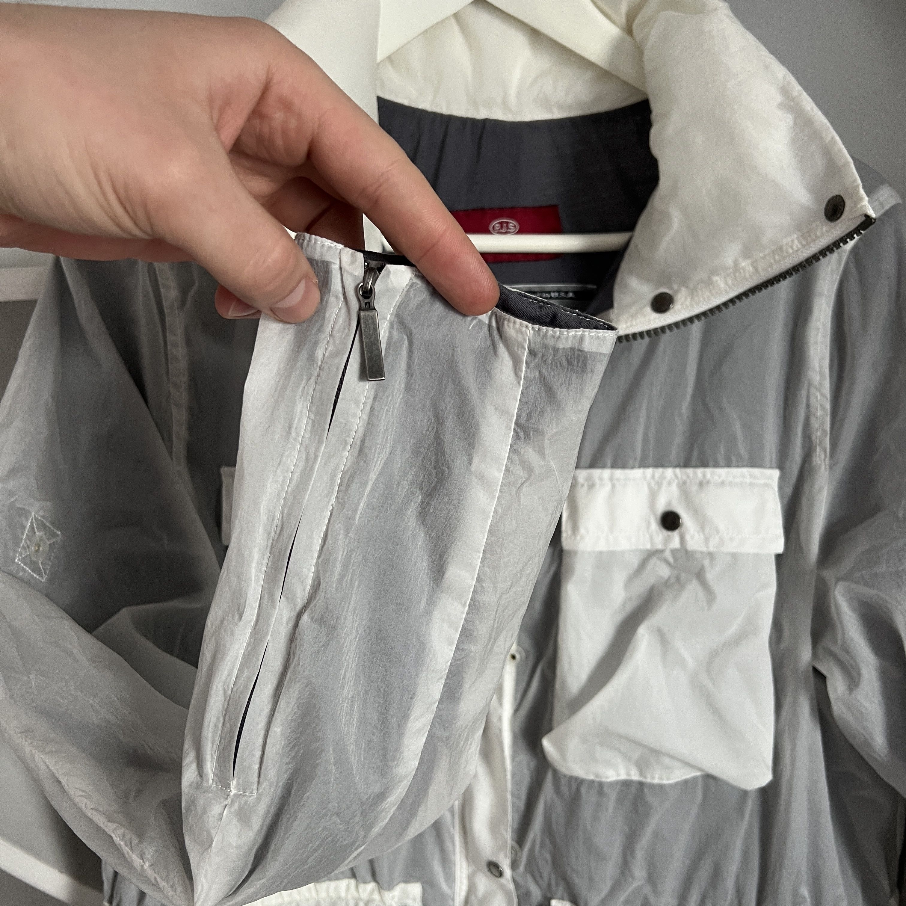 Parajumpers PARAJUMPERS MALIBU By HSC USA White Nylon Pocket Jacket M Size M / US 6-8 / IT 42-44 - 11 Thumbnail