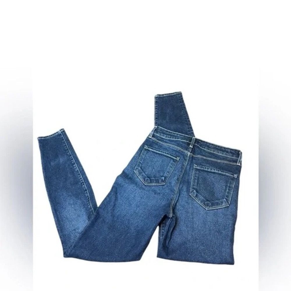 L'AGENCE L'Agence Jeans Womens High Rise Dark Wash Denim Skinny sz 2 Size 25" / US 0 / IT 36 - 3 Thumbnail