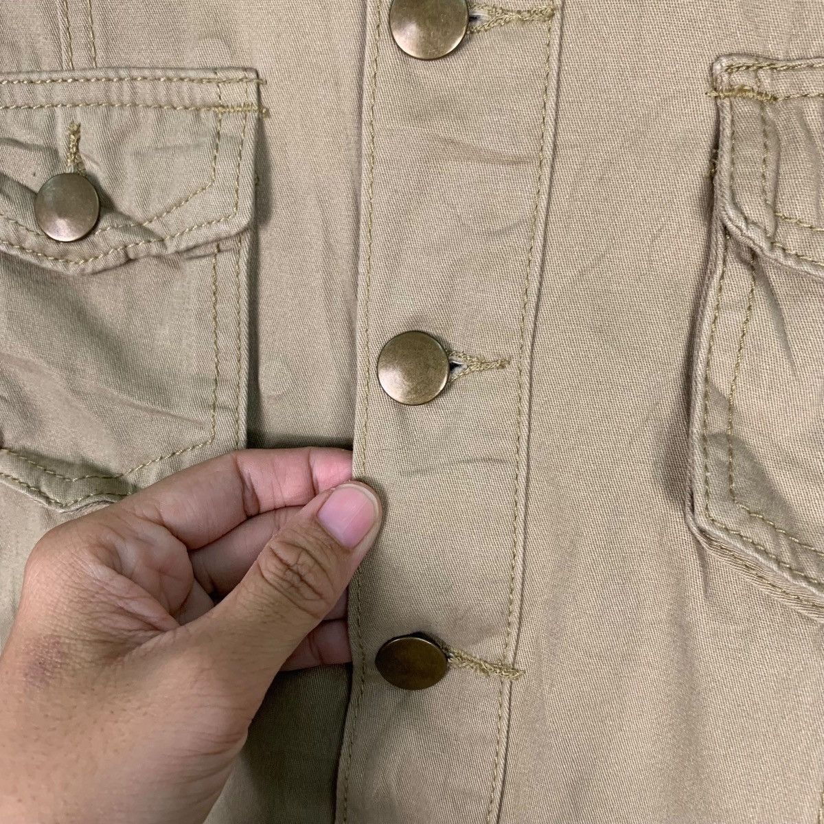 Japanese Brand BLESS TOKYO Coverall #0552-C25 Size US 34 / EU 50 - 11 Thumbnail