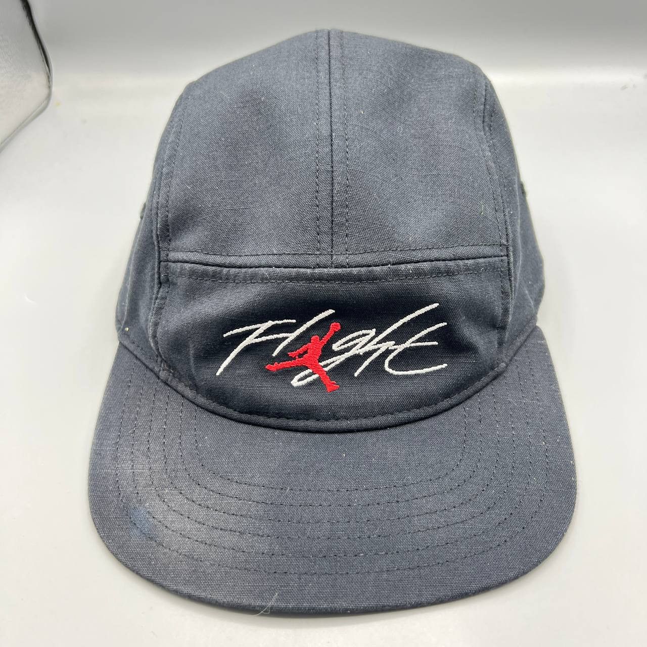 Jordan Brand Air Jordan Flight 5 Panel Hat Men Jumpman Strap Back Cap Size ONE SIZE - 1 Thumbnail