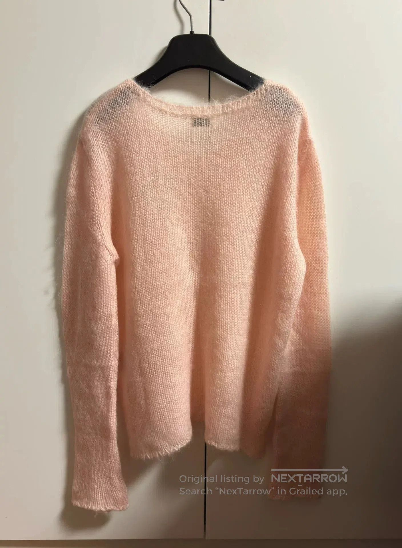Saint Laurent Paris pink cashmere v. Size XL / US 12-14 / IT 48-50 - 4 Thumbnail
