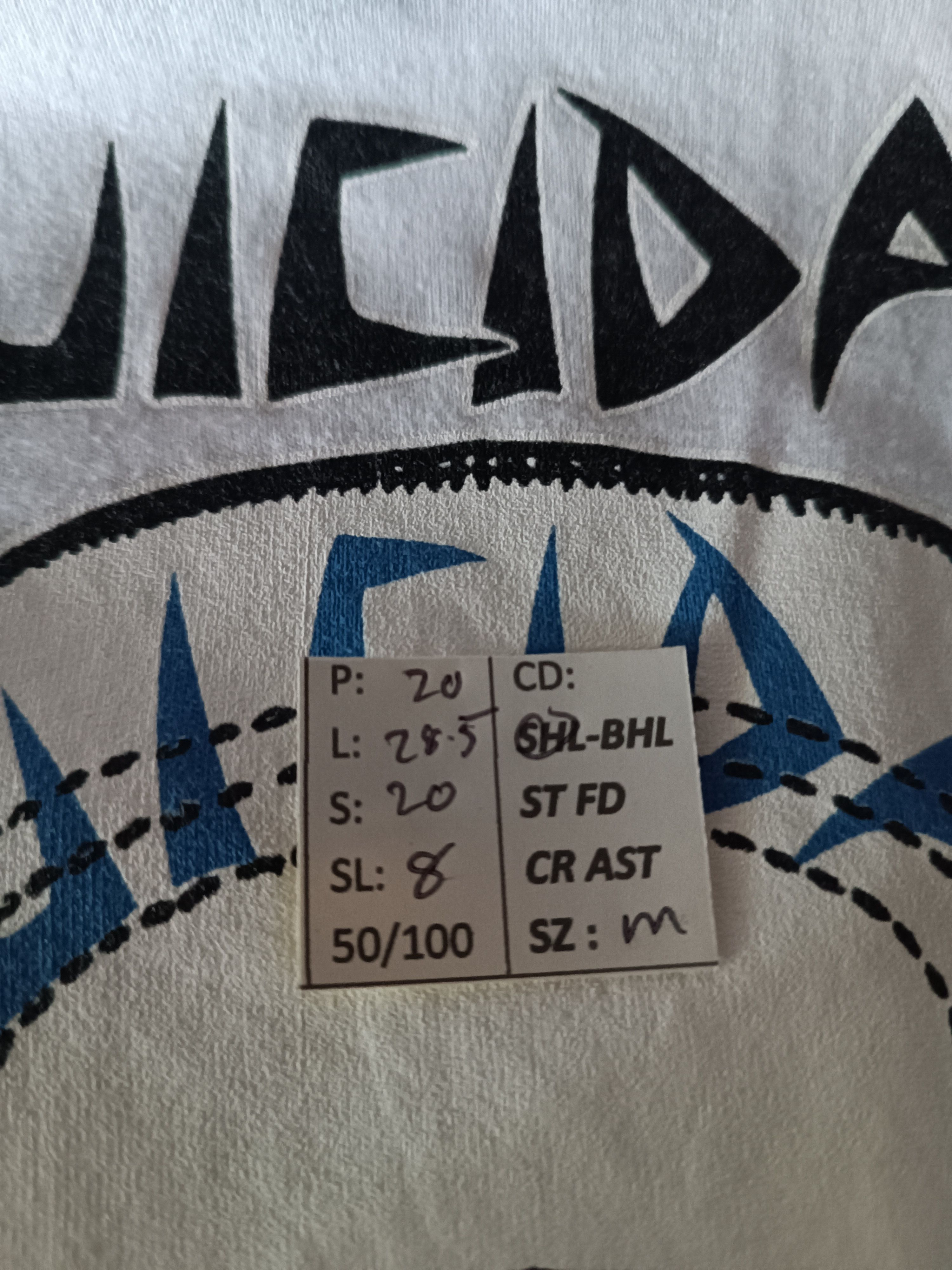 Band Tees VINTAGE 2000s SUICIDAL TENDENCIES THRASH SKULL LOGO TEE Size US M / EU 48-50 / 2 - 16 Thumbnail