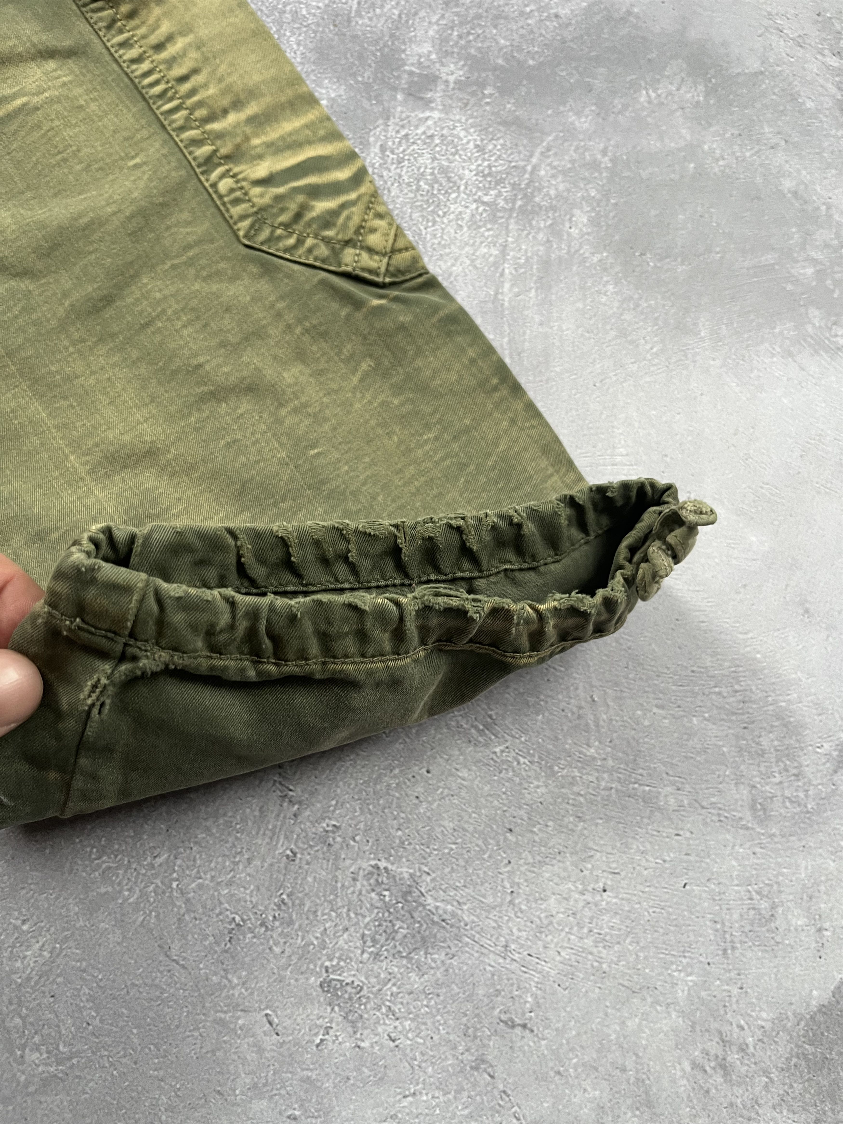Vintage Surf Couture Cargo Pants Y2K Parachute Tactical Baggy Size 28" / US 6 / IT 42 - 14 Thumbnail