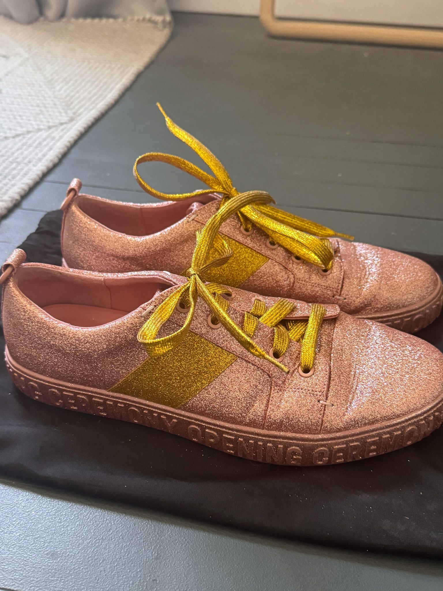 Opening Ceremony Glitter Sneakers Size US 11 / EU 44 - 1 Thumbnail