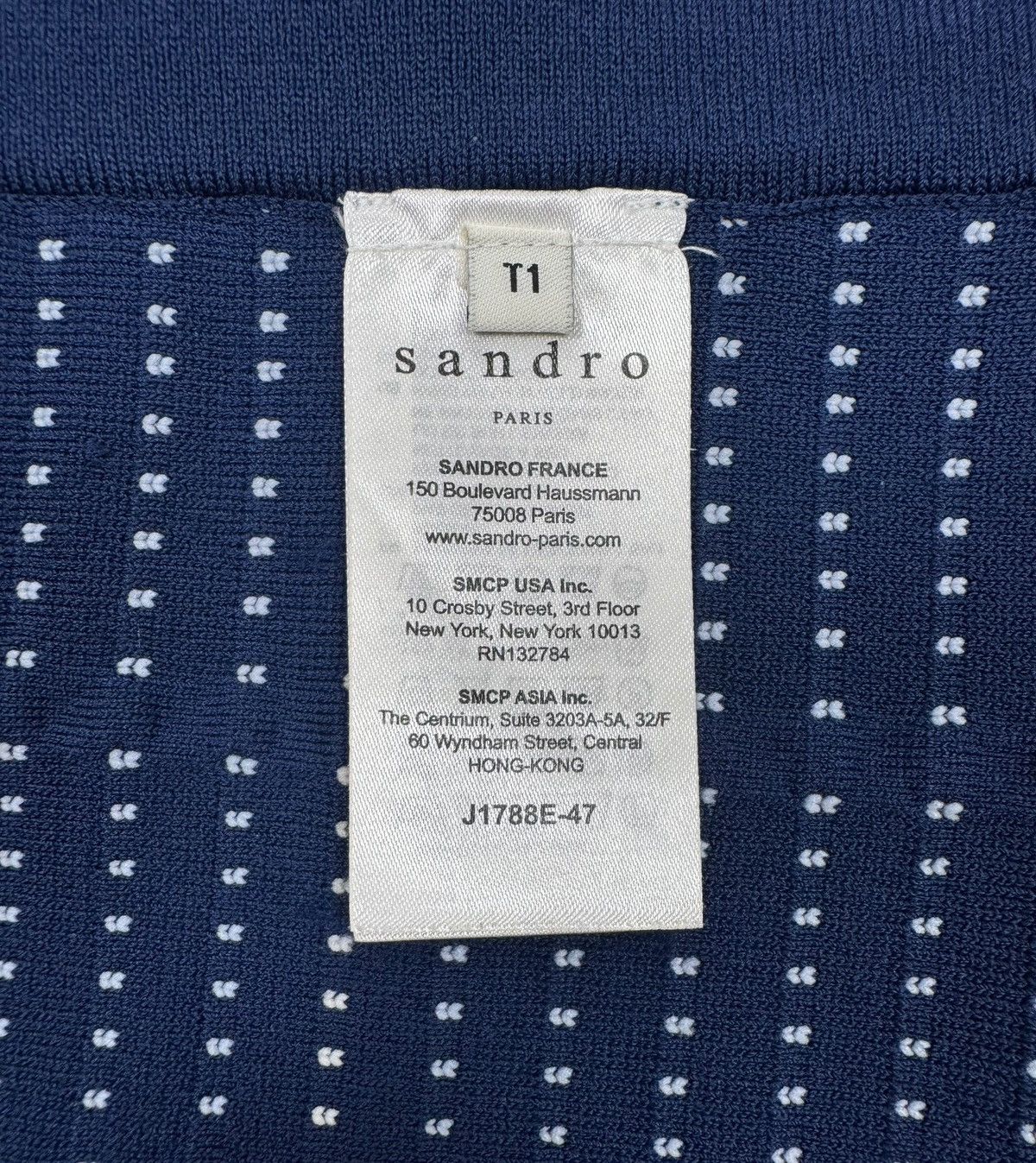 Sandro Sandro Mini Skirt Knit Pleated Polyamide-Viscose size T1 Size 25" / US 0 / IT 36 - 10 Thumbnail