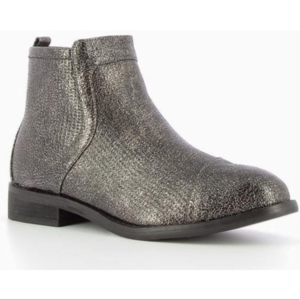 Anthropologie Anthropologie Vanessa Wu Black Shimmer Booties Size US 6.5 / IT 36.5 - 1 Thumbnail