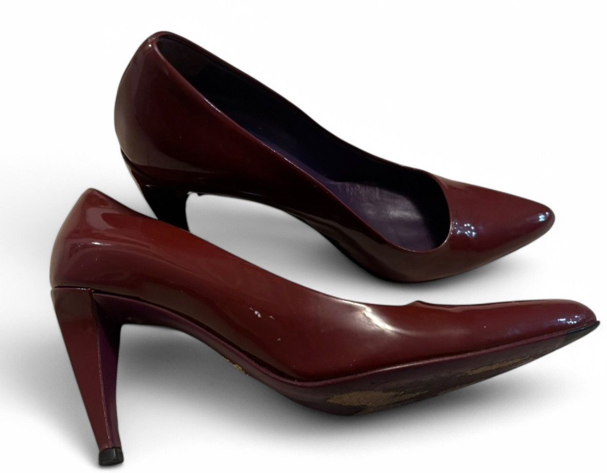 Prada × Vintage vintage red prada heels Size US 4.5 / IT 34.5 - 10 Thumbnail