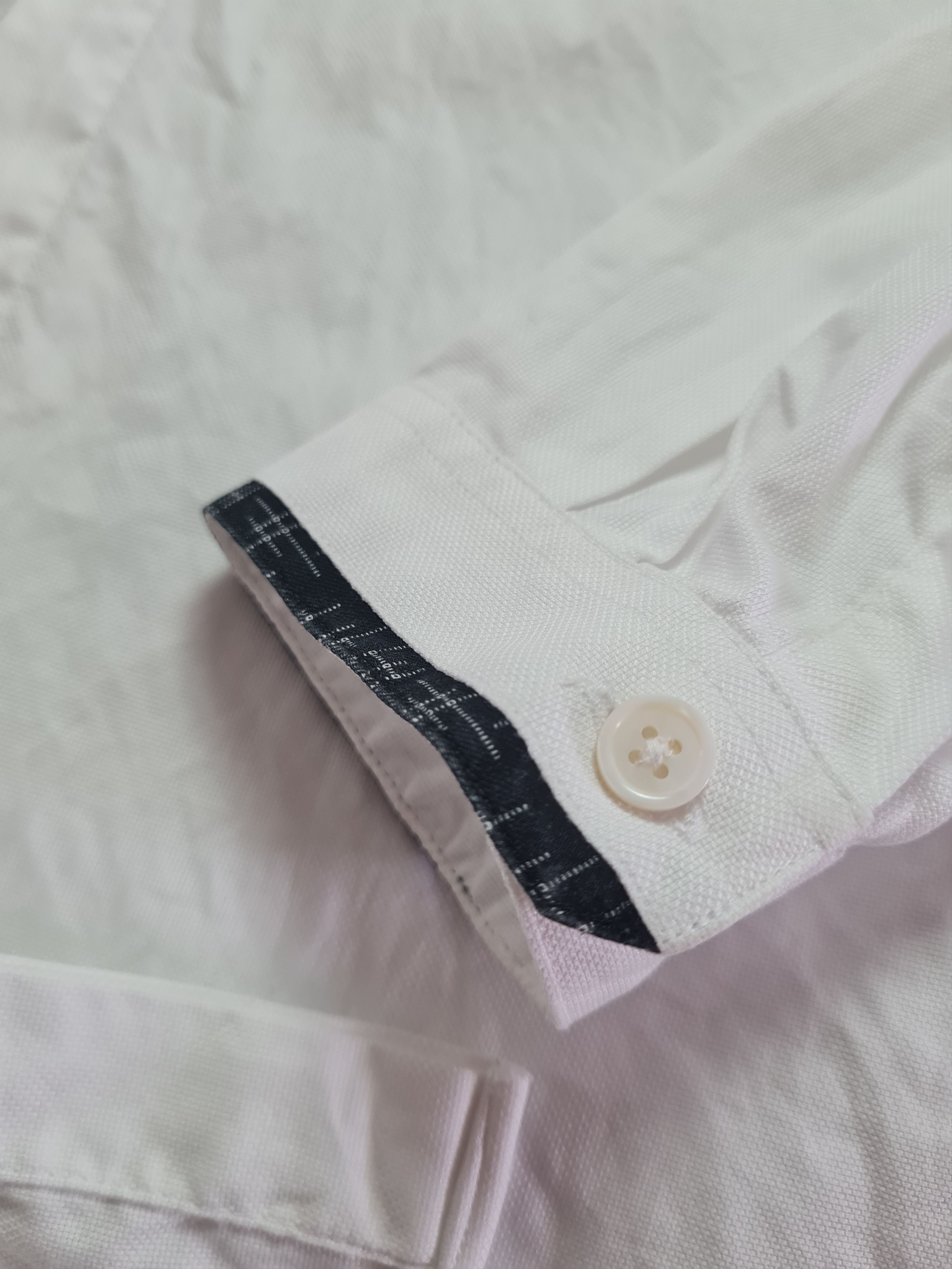 The Kooples Mens White Dress Shirt The Kooples Banded Collar Size L Size US L / EU 52-54 / 3 - 5 Thumbnail