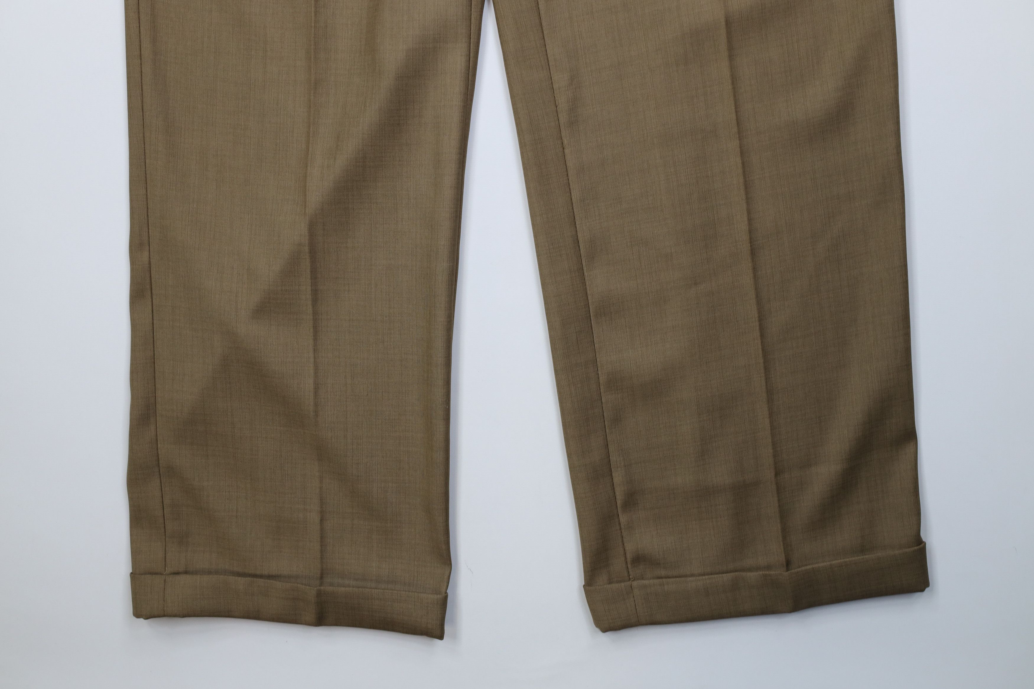 Vintage Deadstock Vintage 90s Streetwear Gabardine Wide Leg Pants Size US 32 / EU 48 - 4 Thumbnail