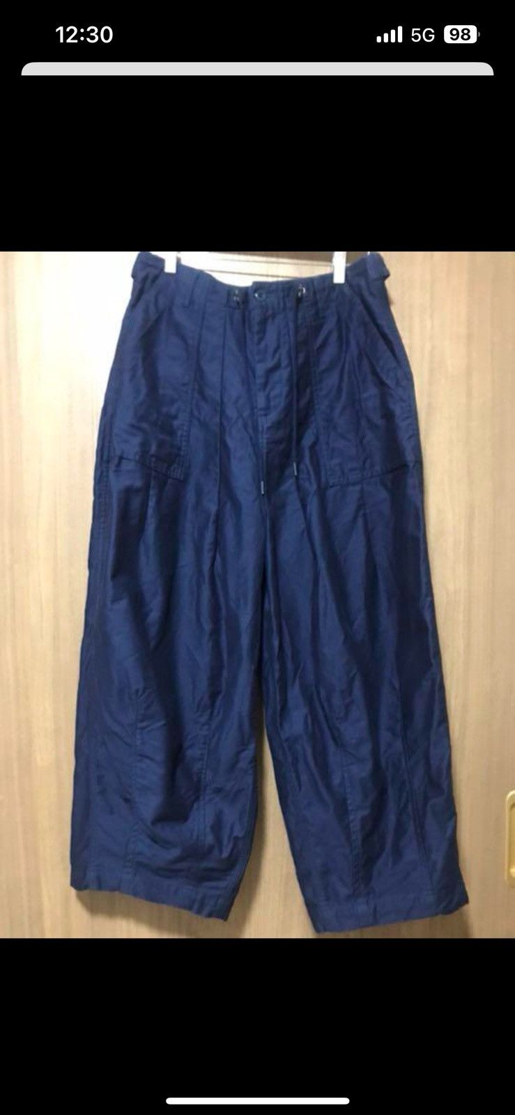 Needles Navy Needles HD pants S Size US 31 - 4 Thumbnail