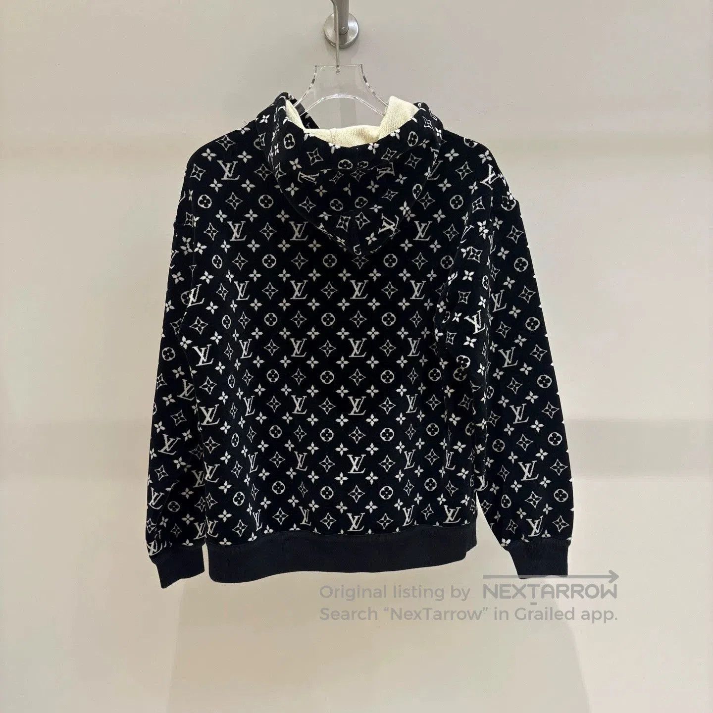 Louis Vuitton Louis Vuitton Monogram Velour Hoodie. Size US XS / EU 42 / 0 - 2 Thumbnail