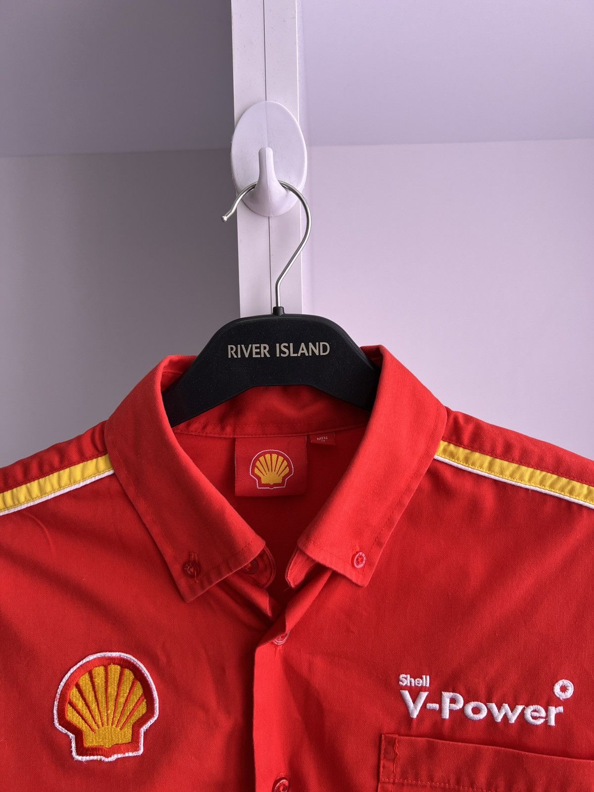 Ferrari × Vintage Vintage Men’s Racing Shirt Long Sleeve Ferrari Shell Size US M / EU 48-50 / 2 - 8 Thumbnail