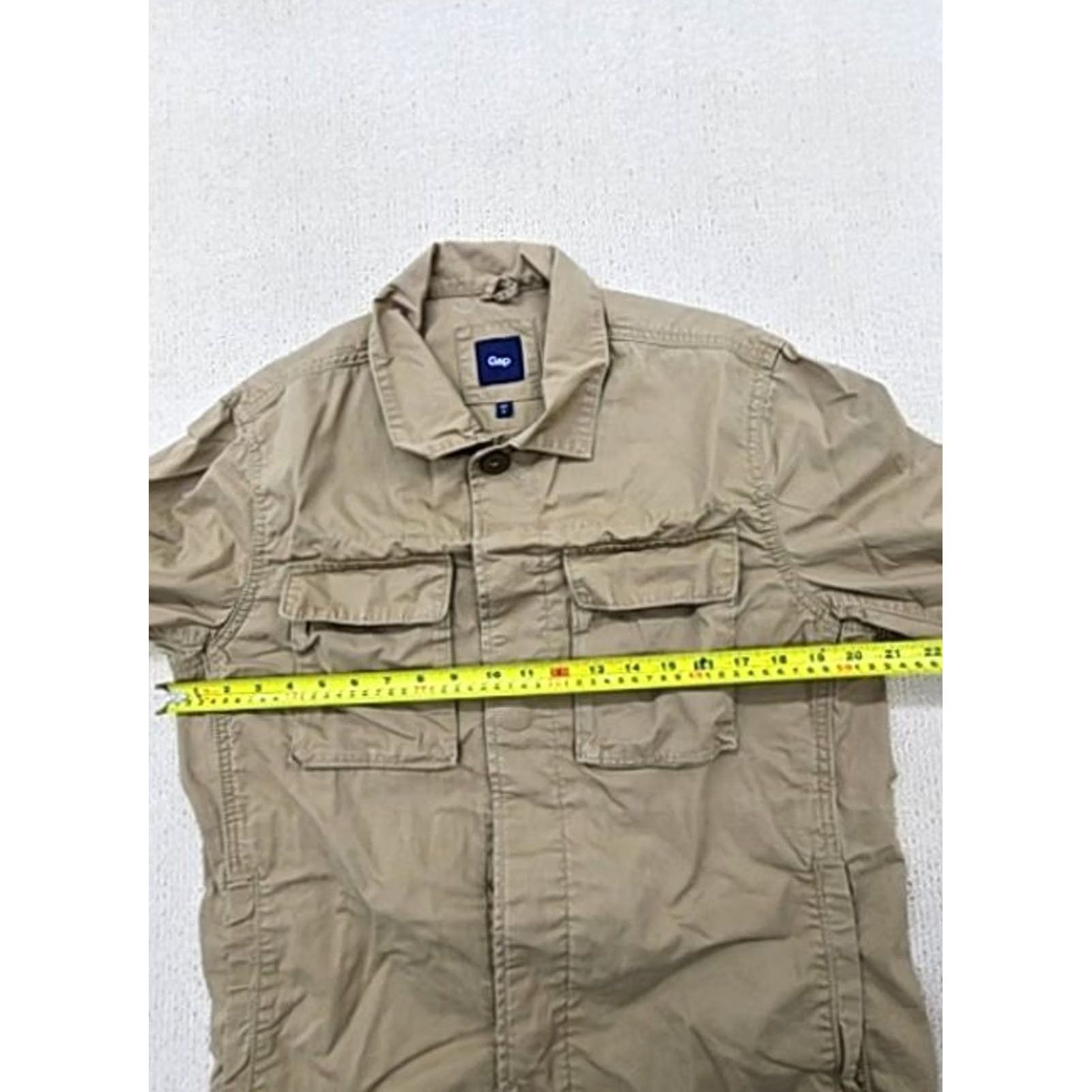 Gap Gap Khaki Canvas Utility Cargo Jacket S Men Size US S / EU 44-46 / 1 - 7 Thumbnail
