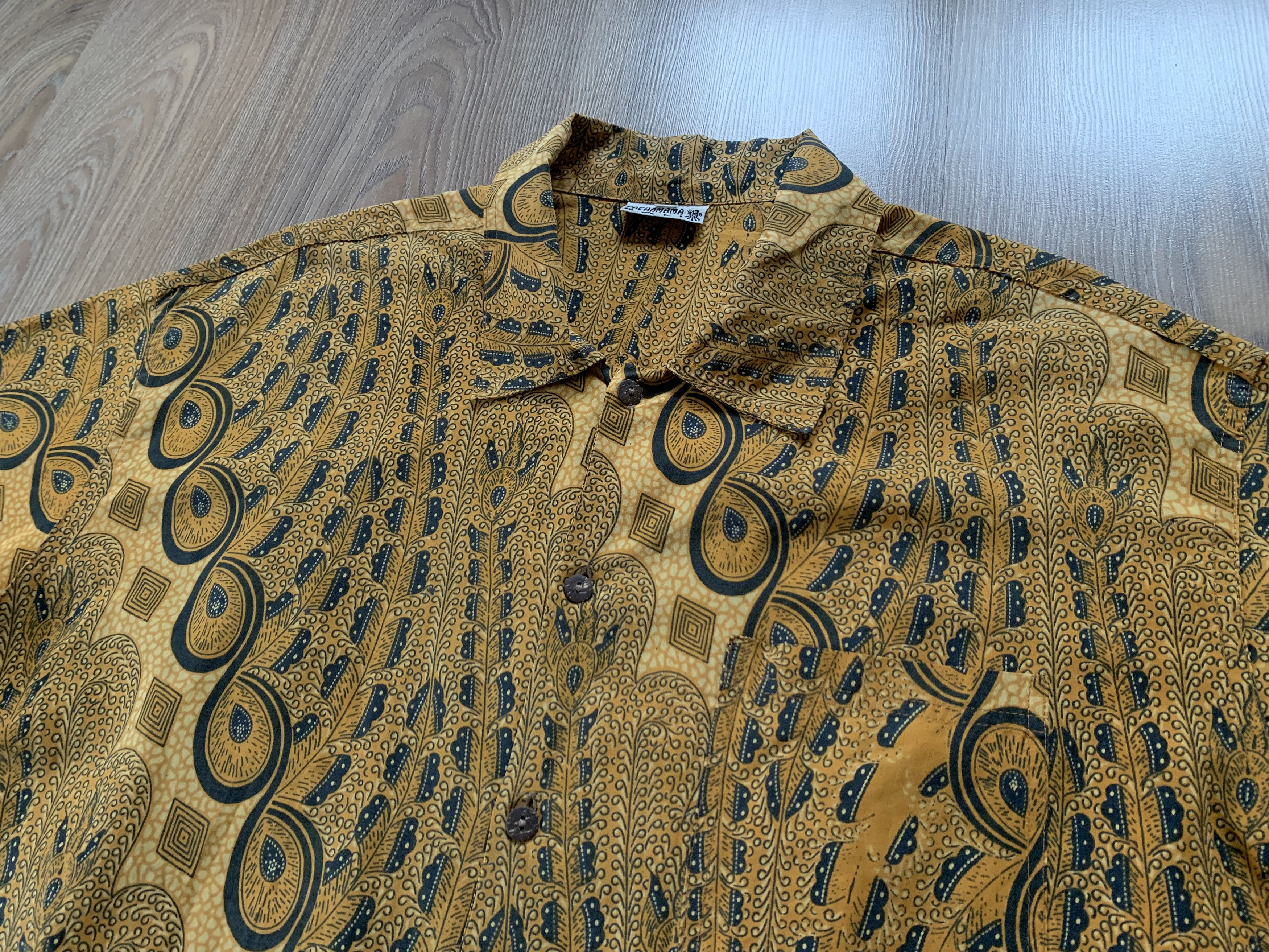 Other Pachama Cotton Printed Hawaiian Shirt Size US L / EU 52-54 / 3 - 4 Thumbnail