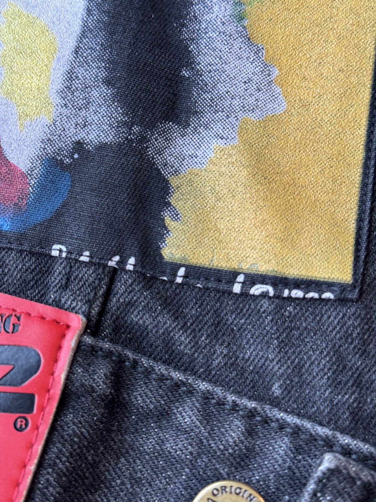 Pepe Jeans Vintage Pepe Denim Jacket Reworked 1988 Artwear Rob Shepherd Size US L / EU 52-54 / 3 - 3 Thumbnail