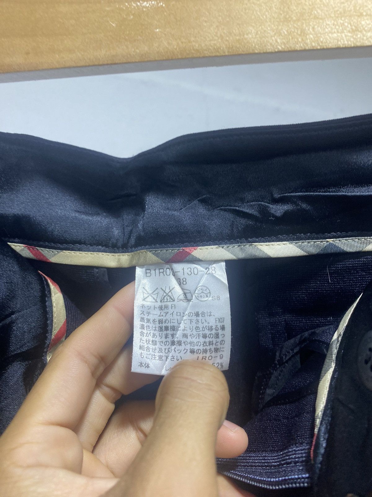Burberry Snap Button Stretchable Pants
