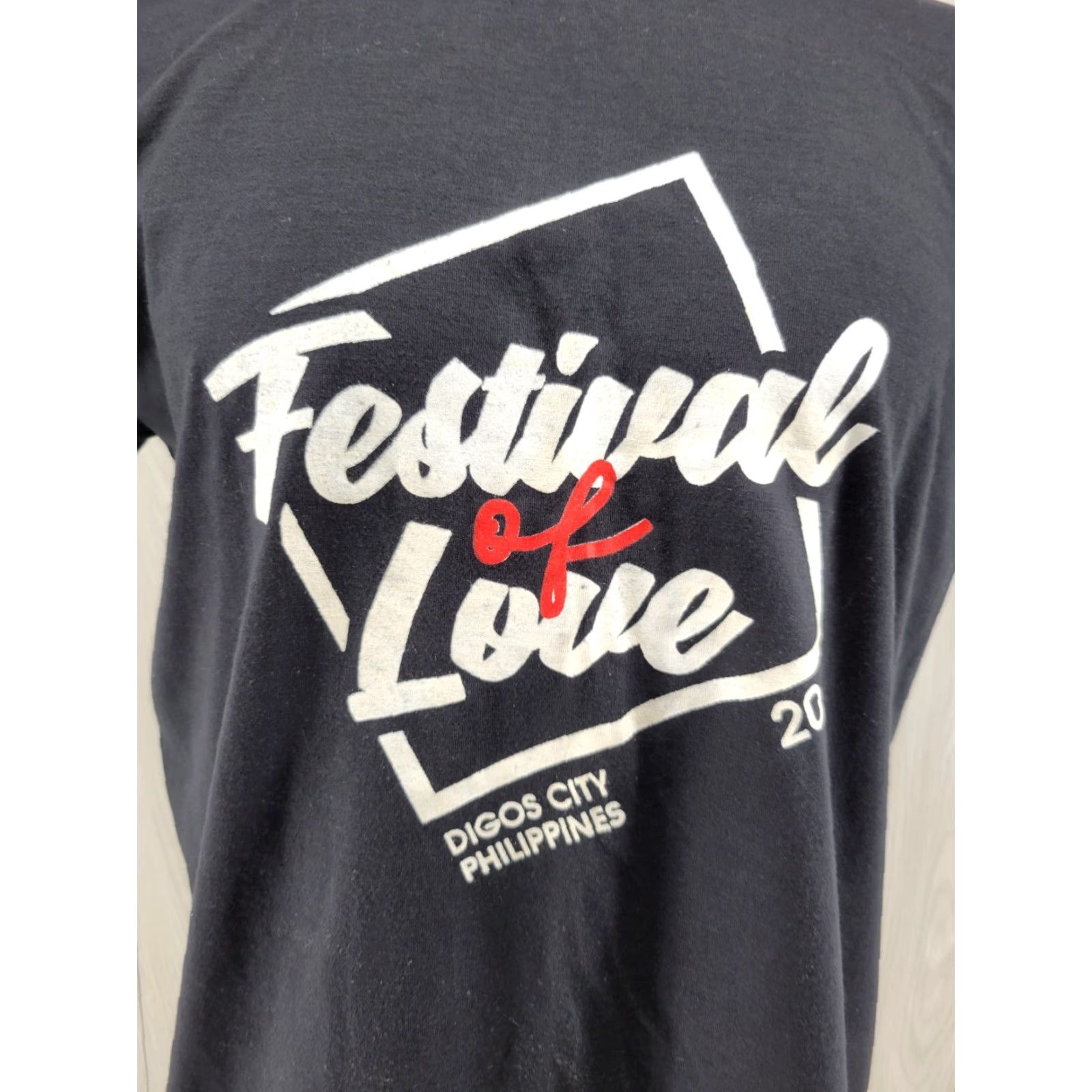 Vintage Festival Of Love Doroy Shirt Black Large Men T-Shirt Festival Of Love Digos City Philippines Shirt Black Size Large Size US L / EU 52-54 / 3 - 2 Thumbnail