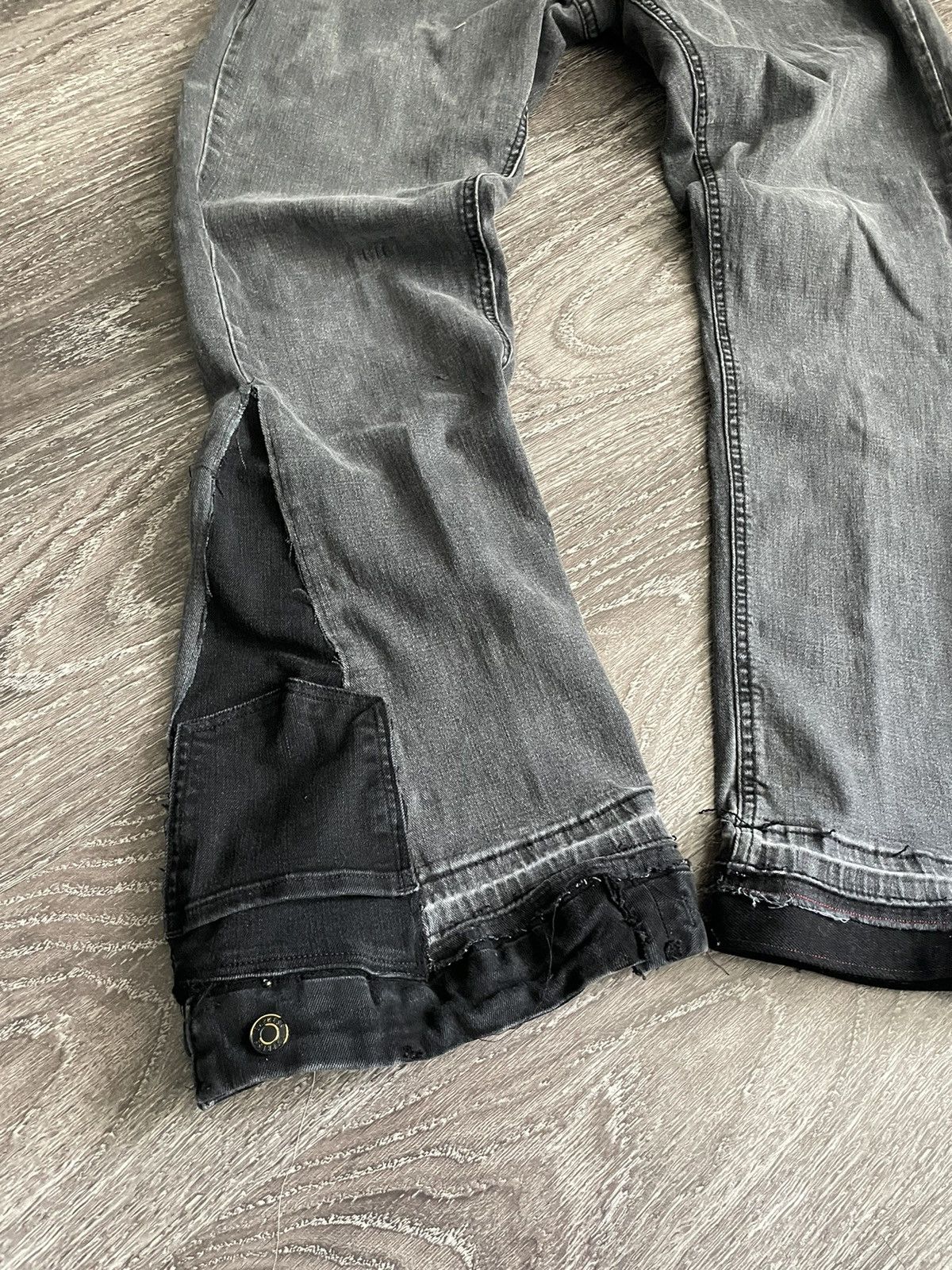 Other Custom black flare jeans Size US 34 / EU 50 - 2 Thumbnail