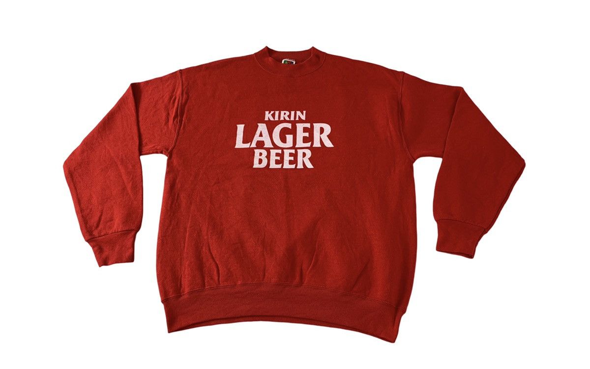 Vintage 80s 90s Kirin Lager Beer Fruit Of The Loom USA Big Logo Size US L / EU 52-54 / 3 - 1 Thumbnail