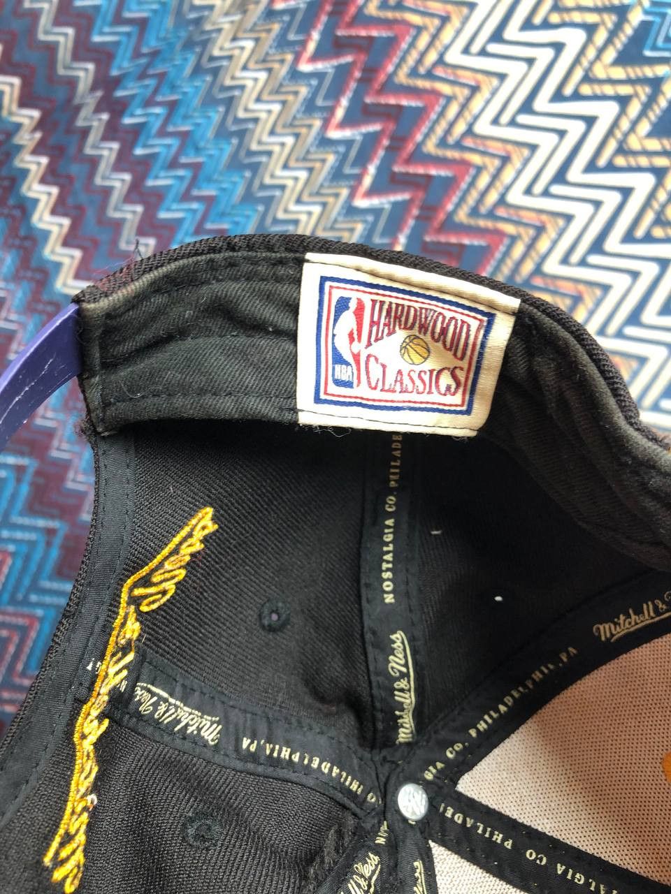 Mitchell & Ness VINTAGE LAKERS CAP HAT BASKETBALL NBA USA Y2K SKAT Size ONE SIZE - 3 Thumbnail