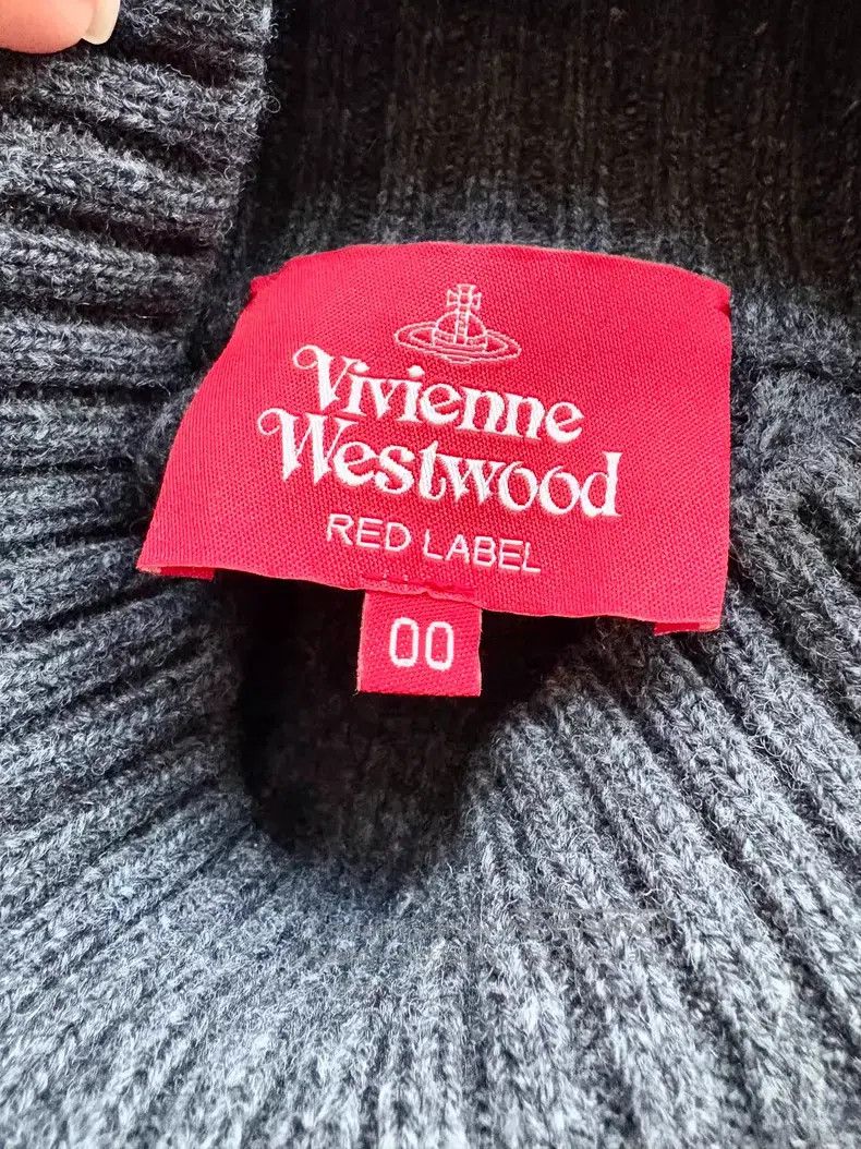 Vivienne Westwood Vivienne Westwood Gray cable-knit sweater Size ONE SIZE - 7 Thumbnail