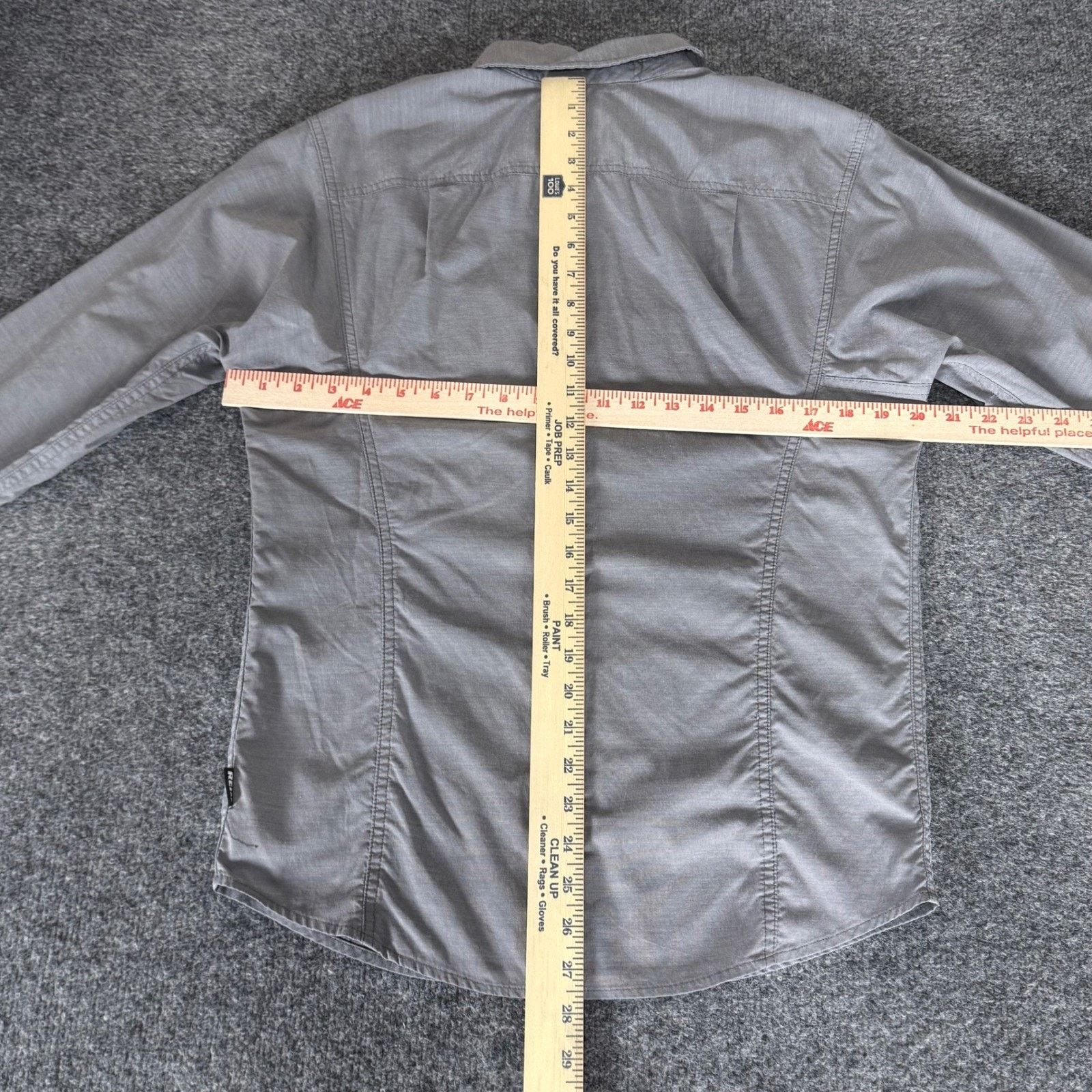 Other REI Co-op Mens Gray Long Sleeve Button Up Shirt Small Casual Size US S / EU 44-46 / 1 - 4 Thumbnail