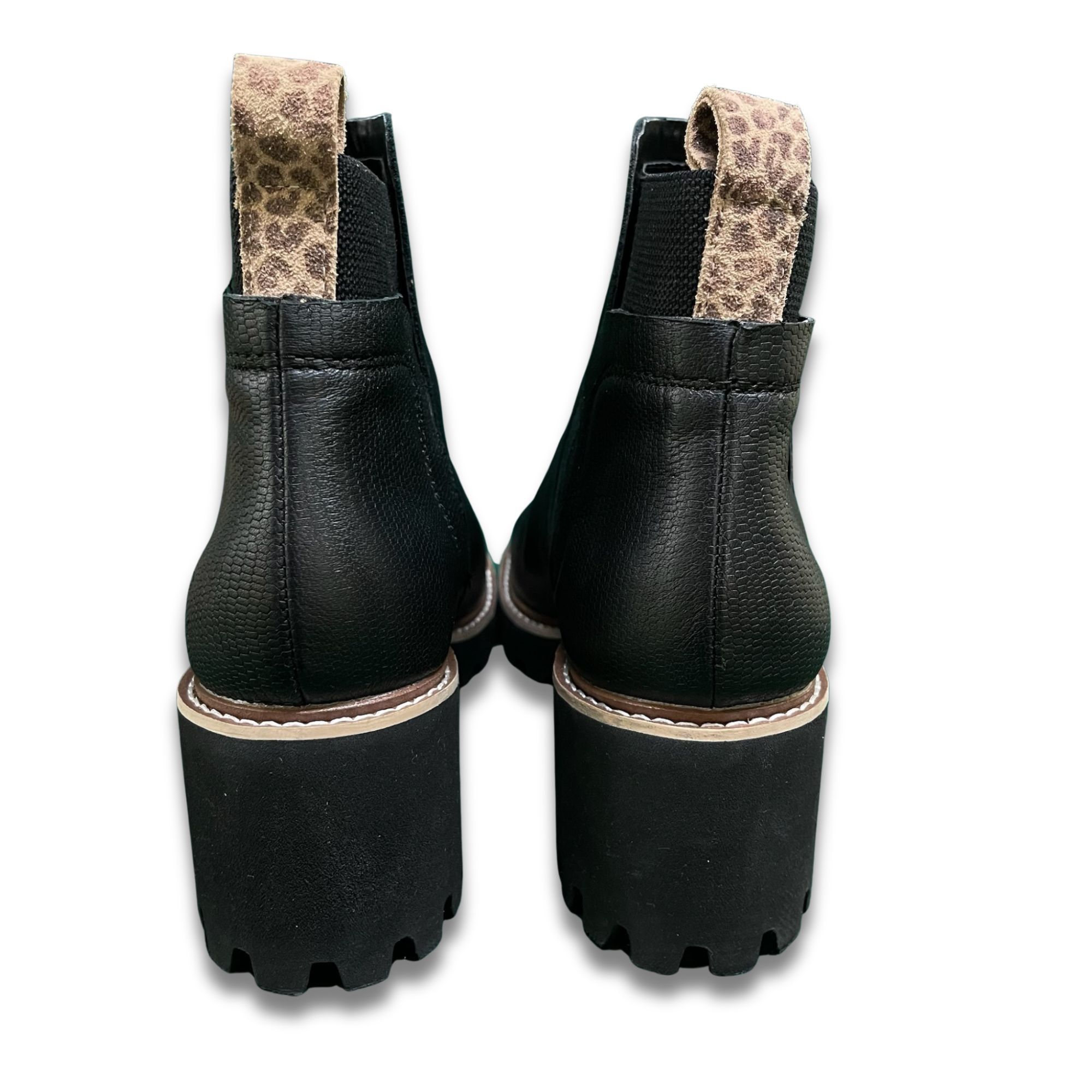Dolce Vita DOLCE VITA Huey H2O Waterproof Black Leather Ankle Boots Siz Size US 9 / IT 39 - 4 Thumbnail