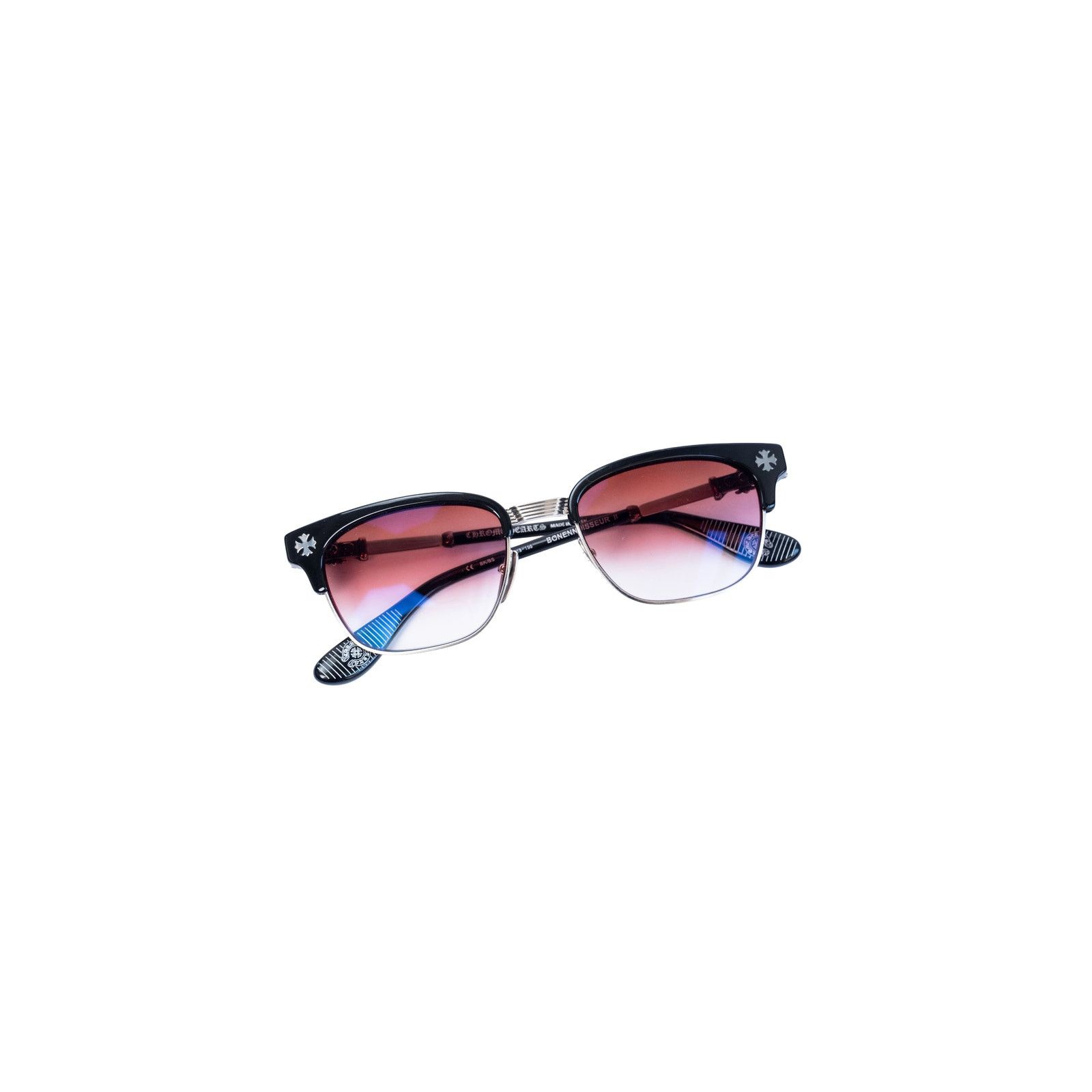 Chrome Hearts Bonennoisseur II Black Sunglasses Size ONE SIZE - 1 Thumbnail