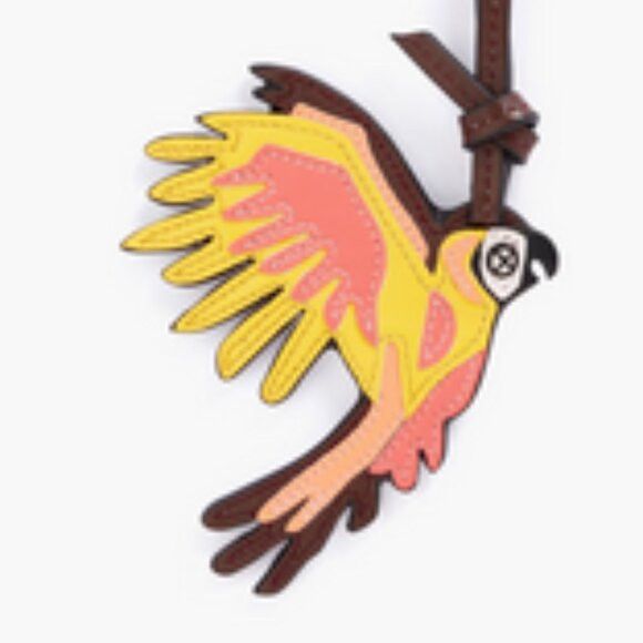 Zimmermann Zimmermann Leather parrot keychain Size ONE SIZE - 10 Thumbnail