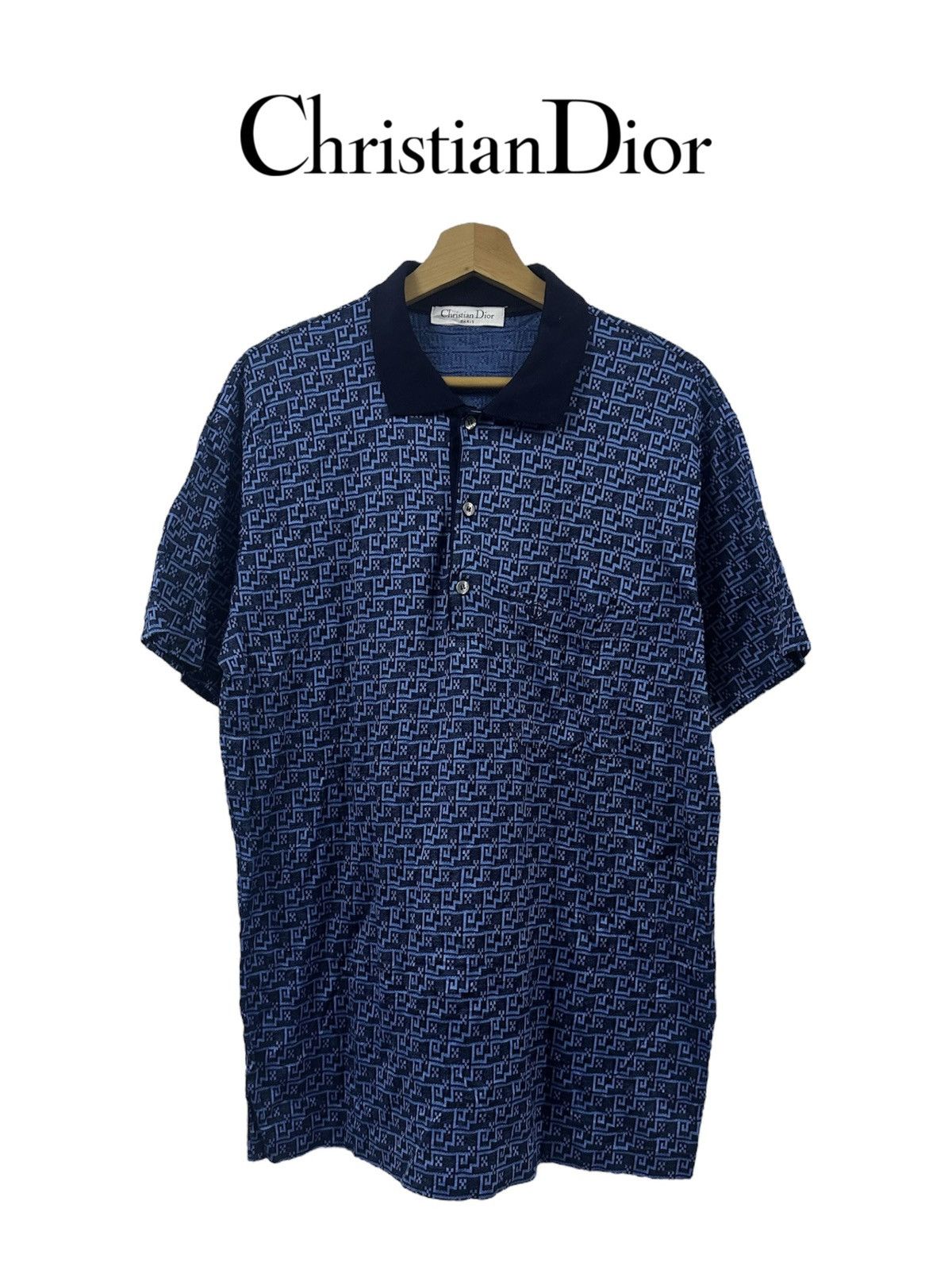 Dior × Hedi Slimane SS06 Dior Homme Union Jack Flag Striped Polo