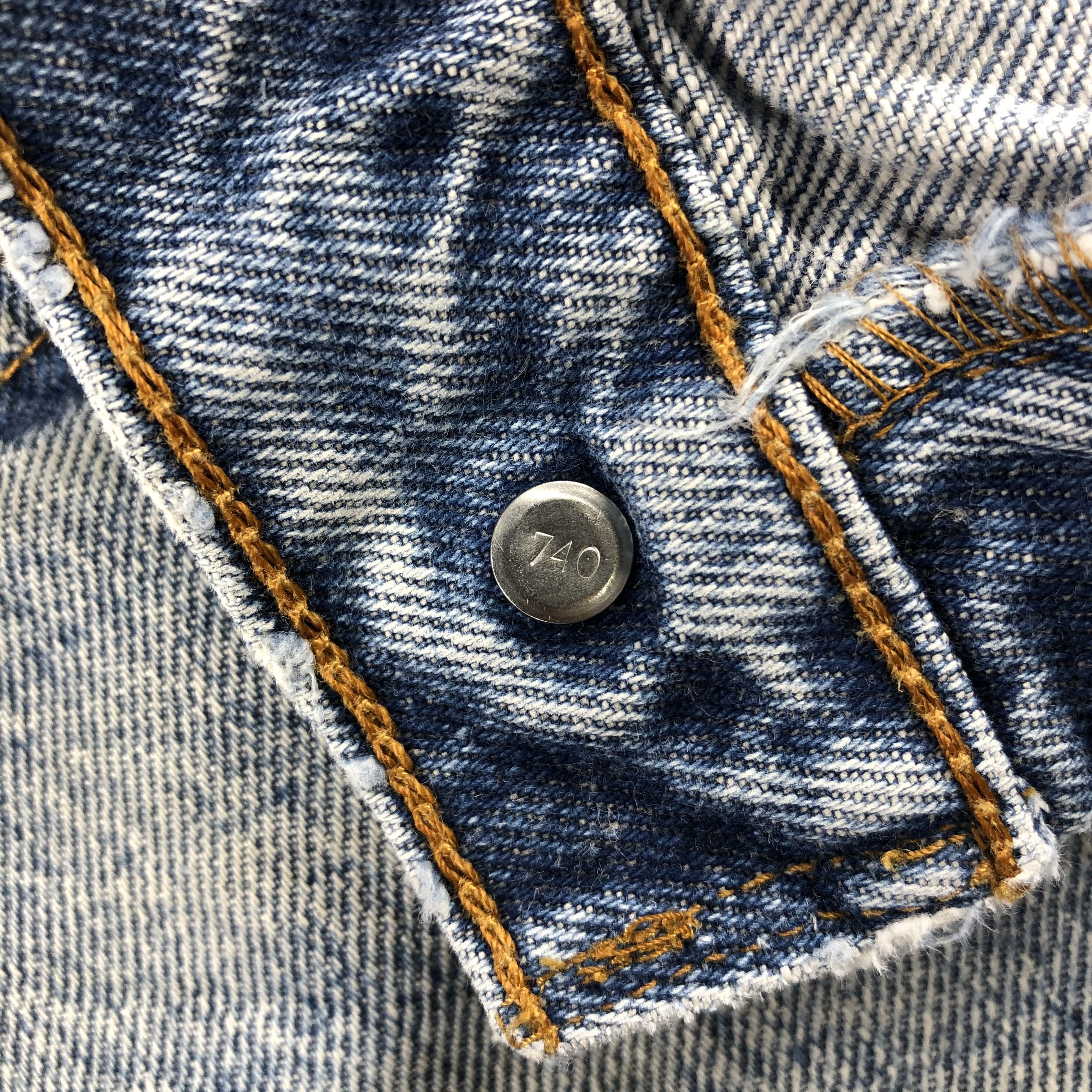 Levi's Vintage 90s Levis 505 Stone Wash Jeans-JM1119A Size US 36 / EU 52 - 9 Thumbnail
