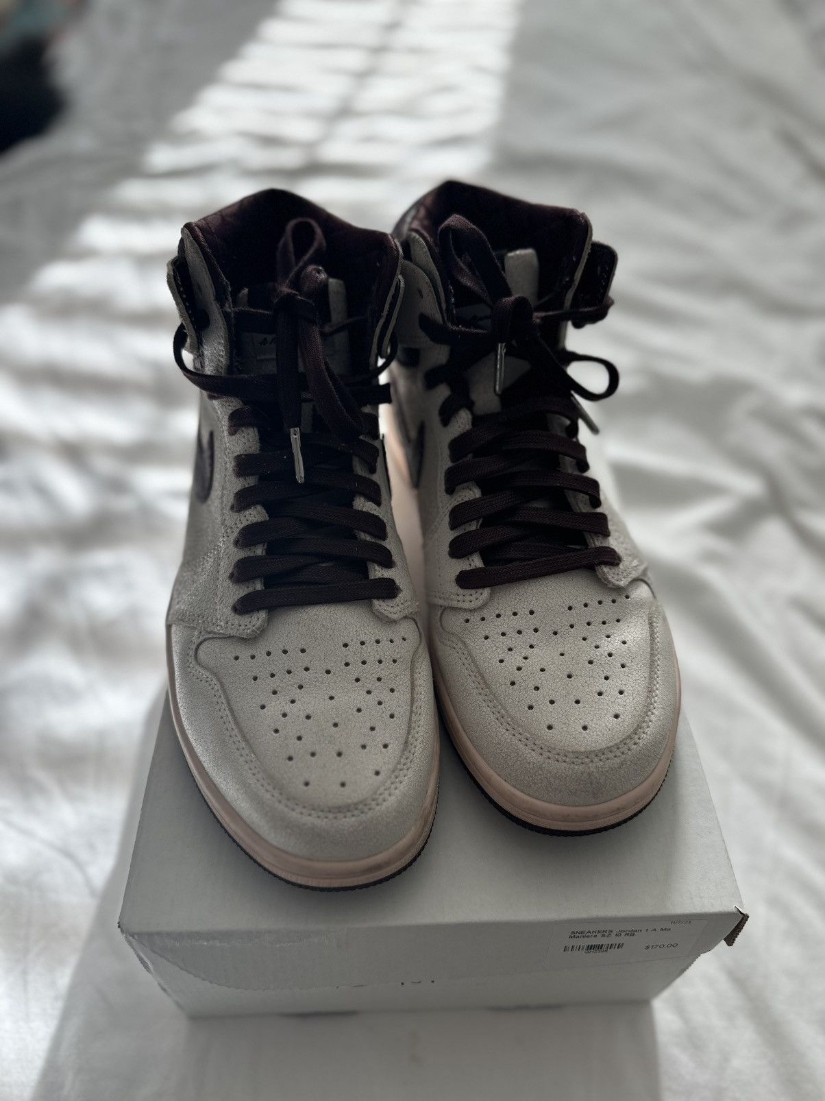 A Ma Maniere × Jordan Brand × Nike Jordan 1 A Ma Maniere Size US 10 / EU 43 - 3 Thumbnail