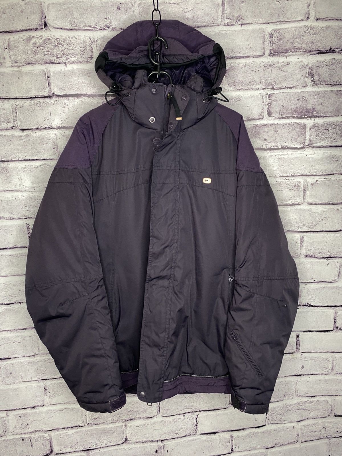 Nike Mens Vintage 90s Nike Puffer Parks y2k japanase brand Size US L / EU 52-54 / 3 - 1 Thumbnail