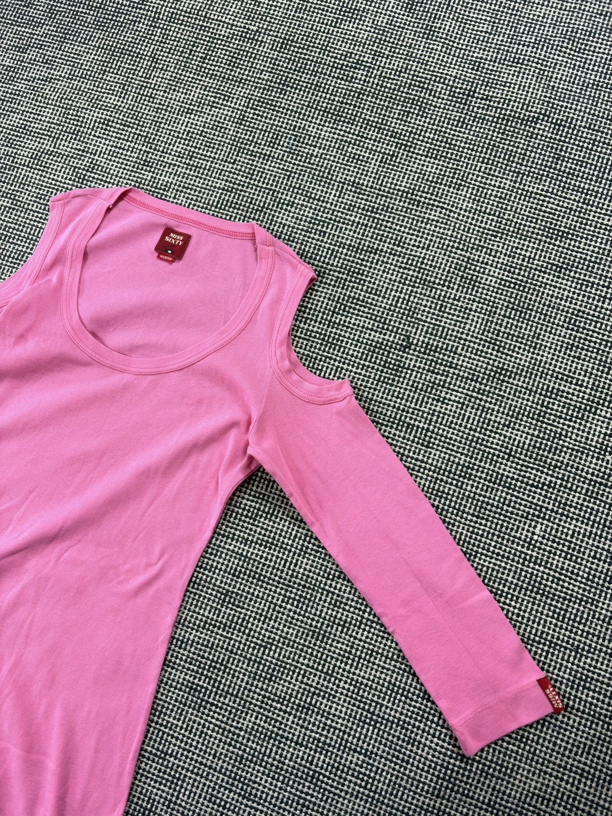 Miss Sixty Miss Sixty y2k vintage cut shoulders pink cute mini dress Size M / US 6-8 / IT 42-44 - 3 Thumbnail