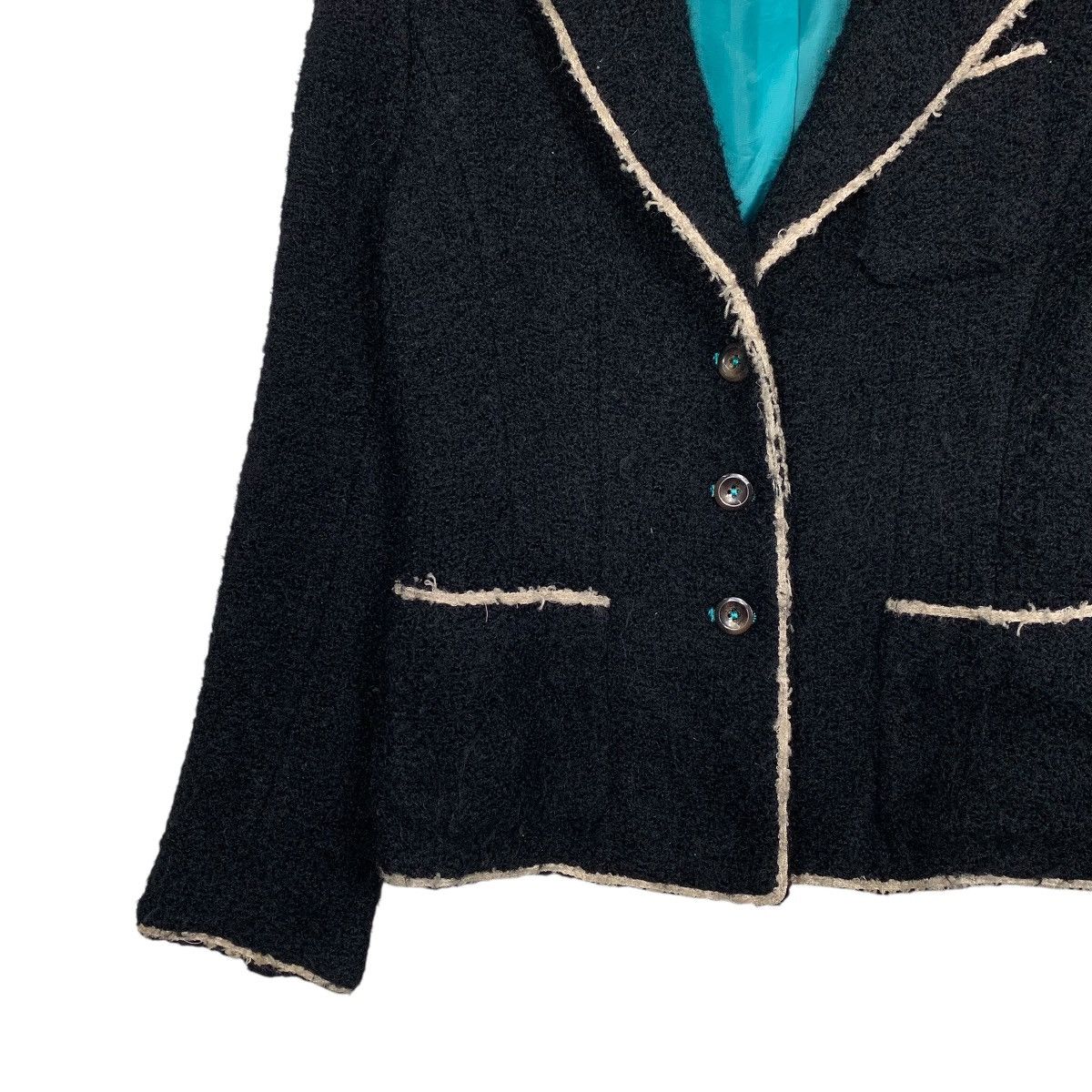 Alexander Julian Alexander Julian Wool Women Jacket Size S / US 4 / IT 40 - 3 Thumbnail